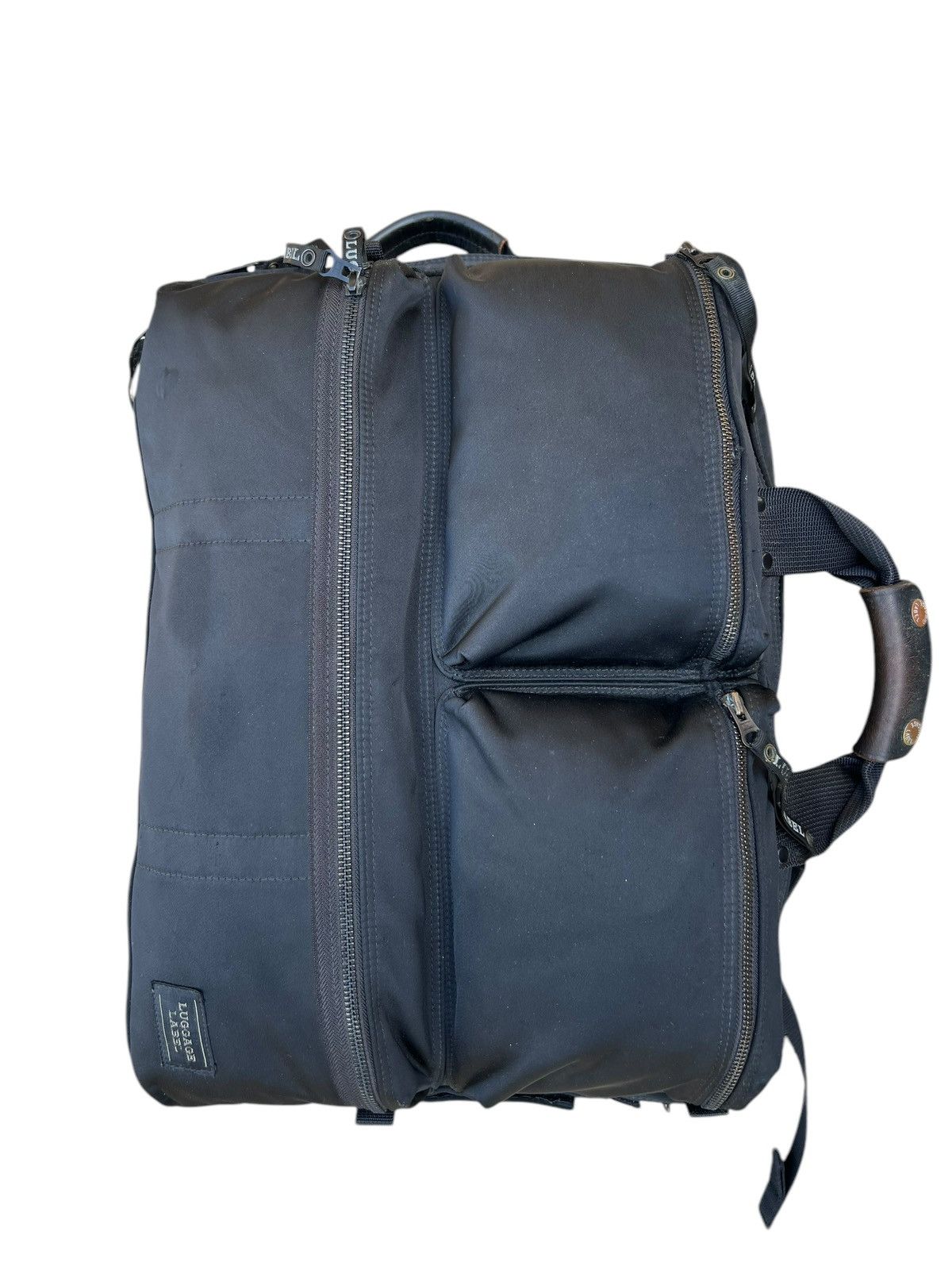 Porter Vintage Luggage Label Yoshida Distress 3 Way Backpack Size ONE SIZE - 6 Thumbnail