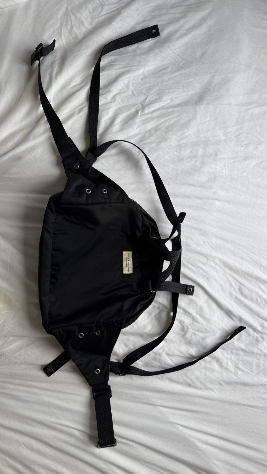 Yohji Yamamoto Y's × Yohji Yamamoto Y’saccs Pour Homme 2 Way Backpack Bag Size ONE SIZE - 2 Thumbnail