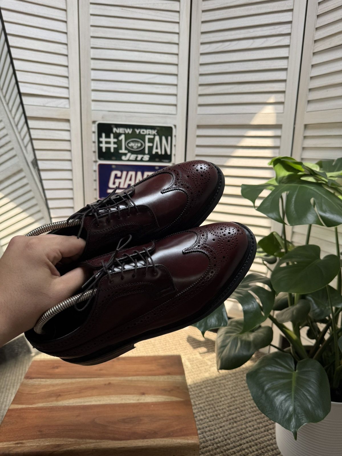 Leather Men’s Premium Luxury Leather Brogue Dexter Made In Usa 🇺🇸 Size US 9.5 / EU 42-43 - 13 Thumbnail