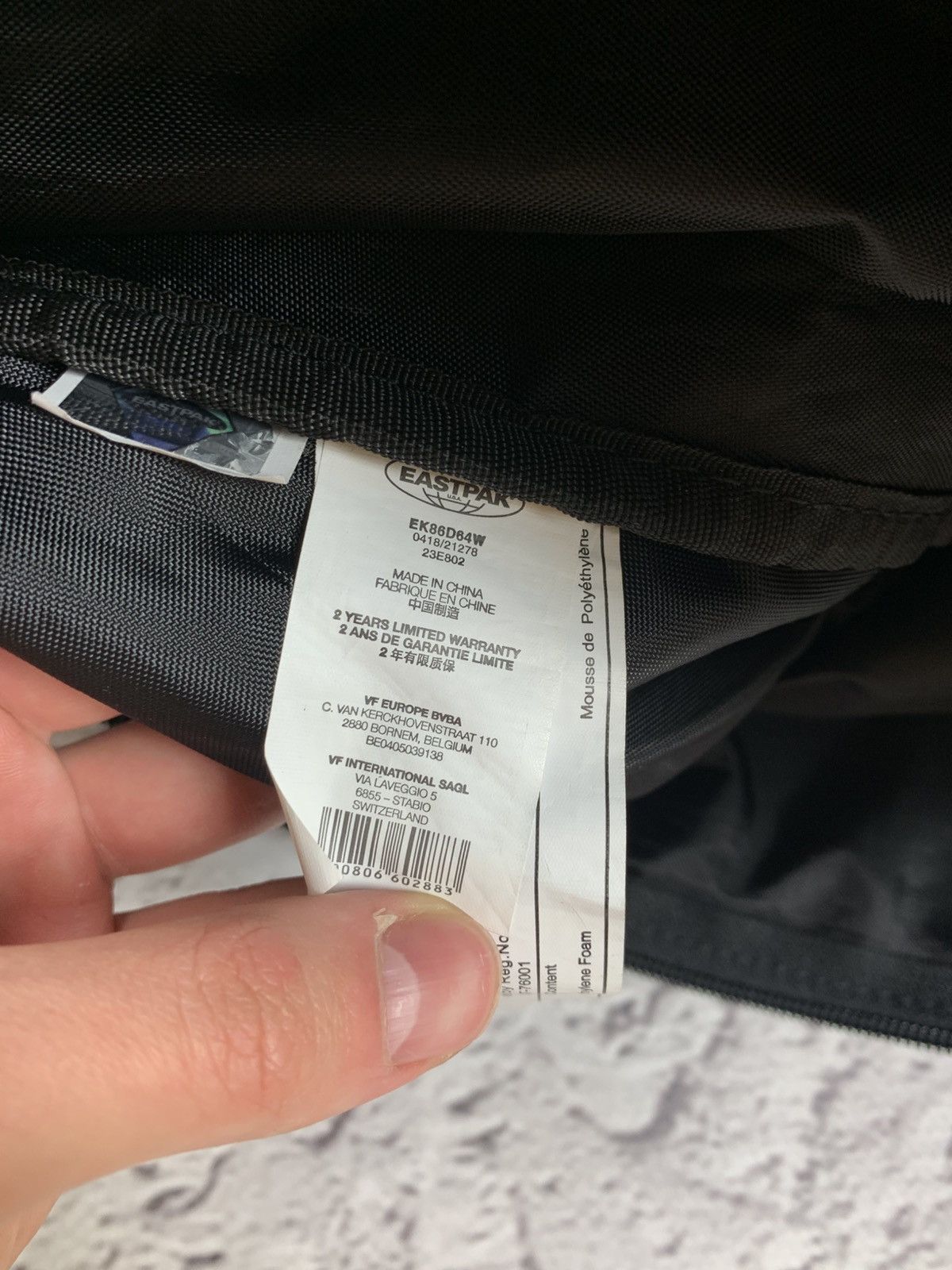 Raf Simons Raf Simons Eastpak Sling Bag Y2K Vintage Size ONE SIZE - 10 Thumbnail