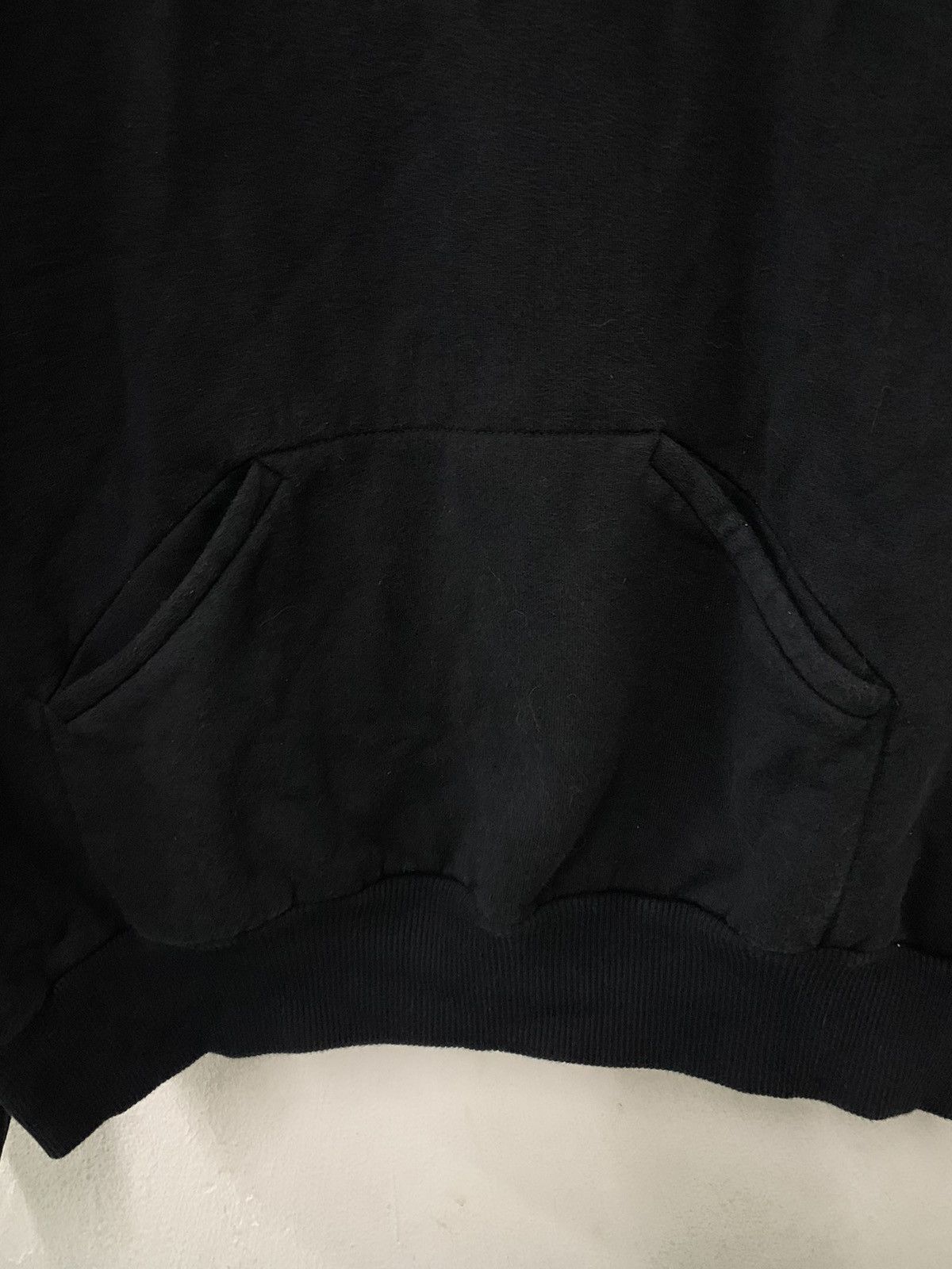 agnes b. Vintage Agnes B Black plain Hoodie Size US M / EU 48-50 / 2 - 2 Thumbnail