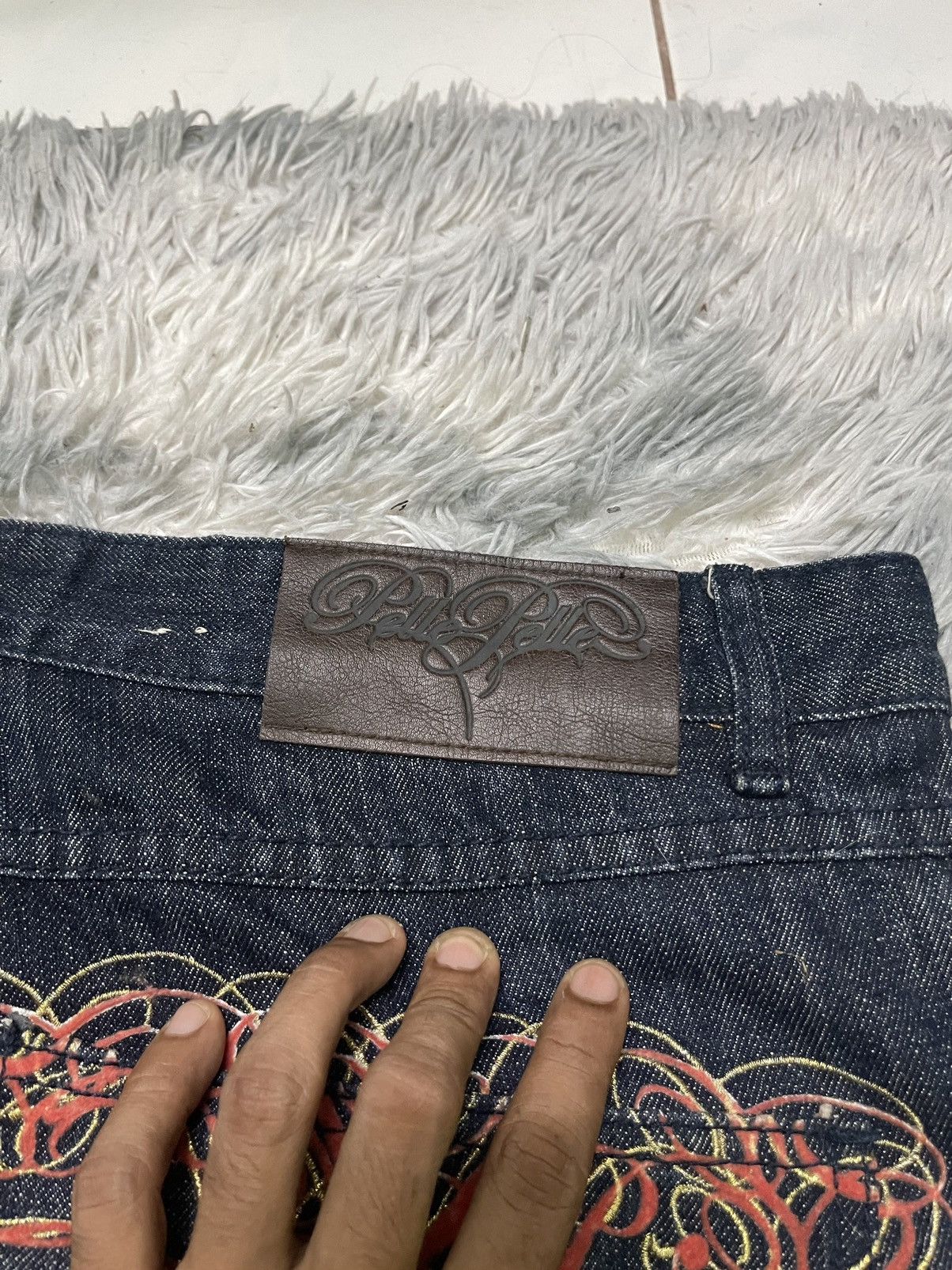 Pelle Pelle VINTAGE PELLE PELLE BAGGY PANT POCKET DESIGN Size US 41 - 21 Thumbnail