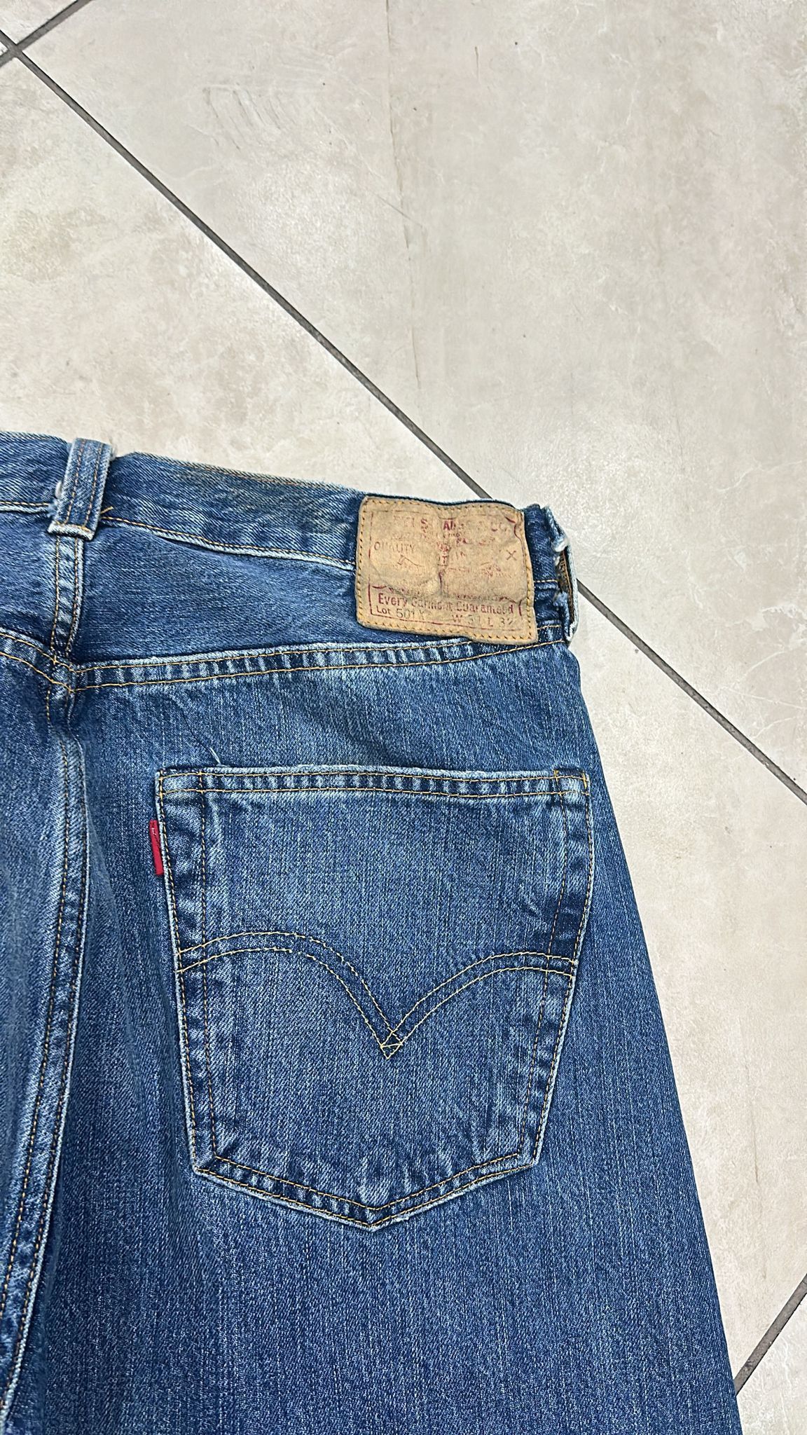 Levi's Vintage Clothing LVC Levi's Vintage Clothing 1947 501XX BigE Selvedge Jeans Size US 31 - 6 Thumbnail
