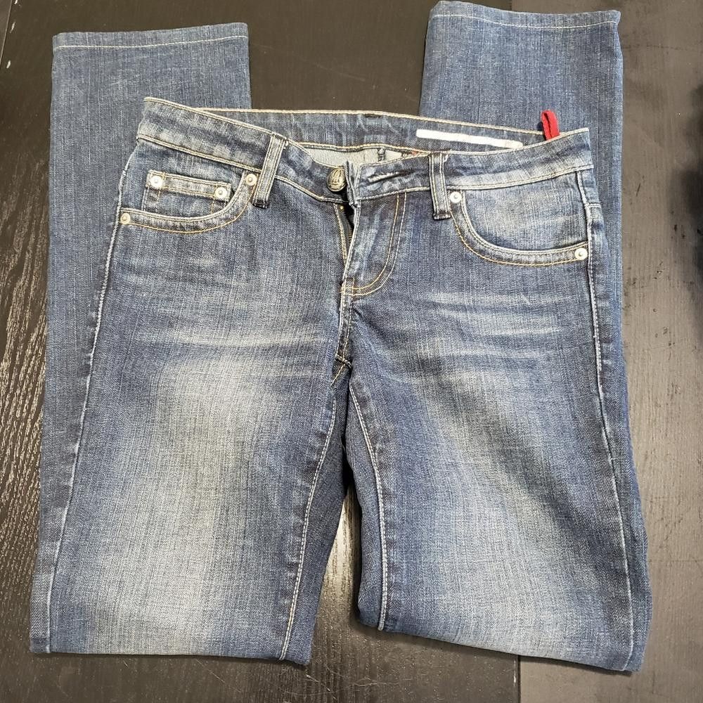 Buffalo David Bitton CT143 Buffalo Blue Skinny Ladies Jeans Size 27 Size 27" / US 4 / IT 40 - 5 Thumbnail