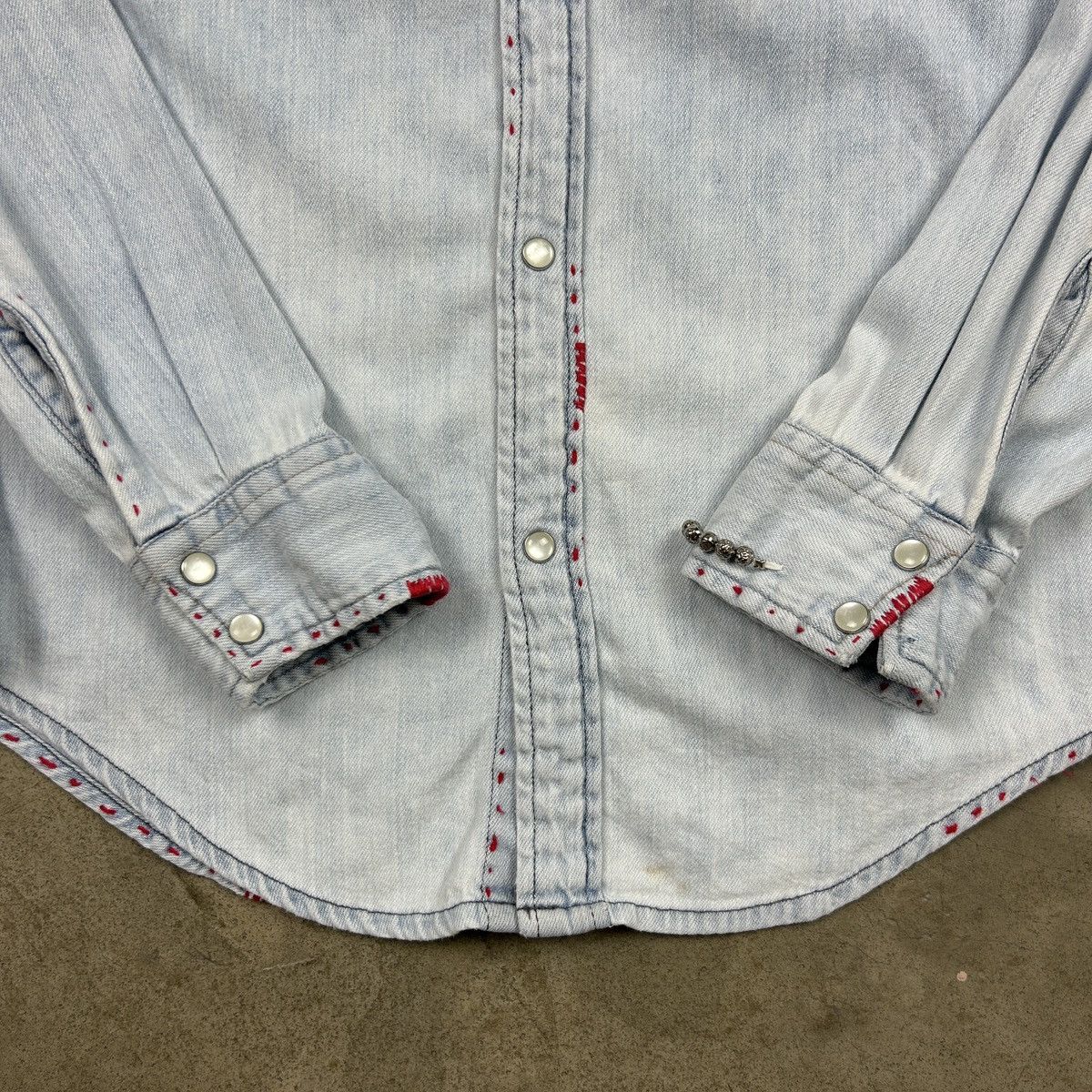 Blue Blue Japan Blue Blue Western Shirt Customised Size US XS / EU 42 / 0 - 12 Thumbnail