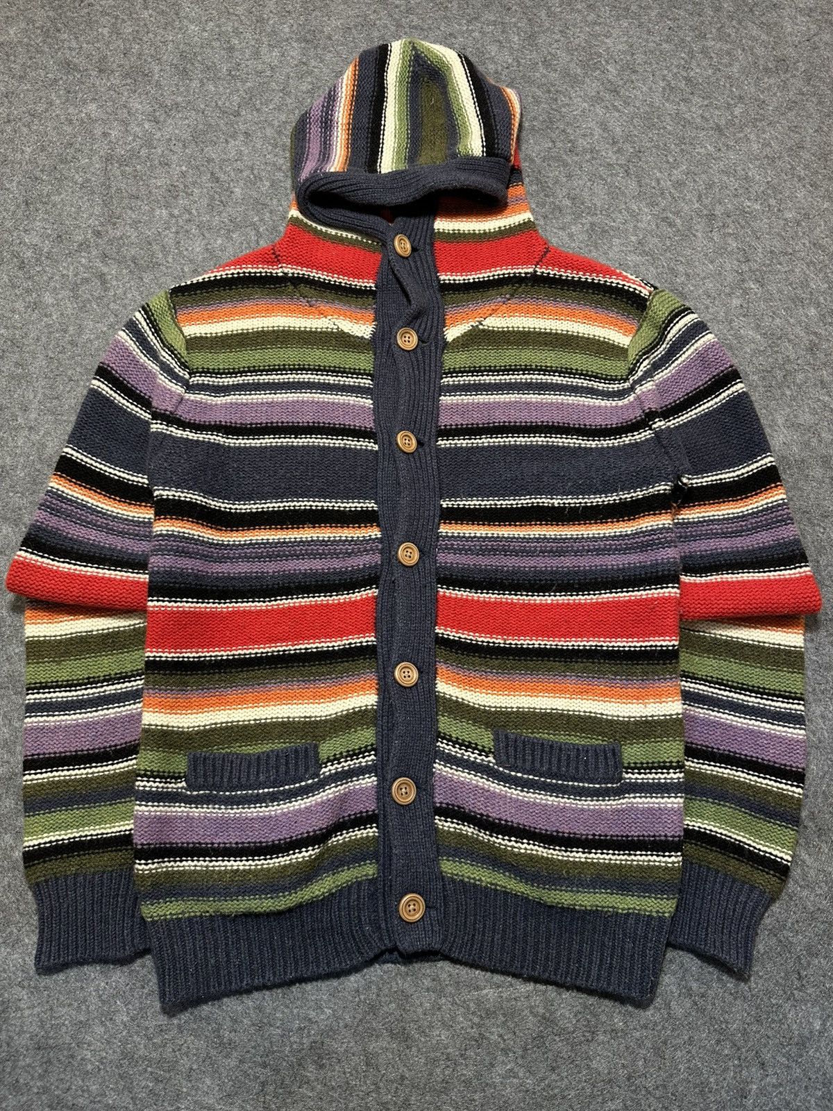 go slow caravan Go Slow Caravan multi-colored striped. Size US L / EU 52-54 / 3 - 1 Thumbnail
