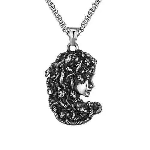 VIBE Medusa Pendants Necklace Size ONE SIZE - 1 Thumbnail