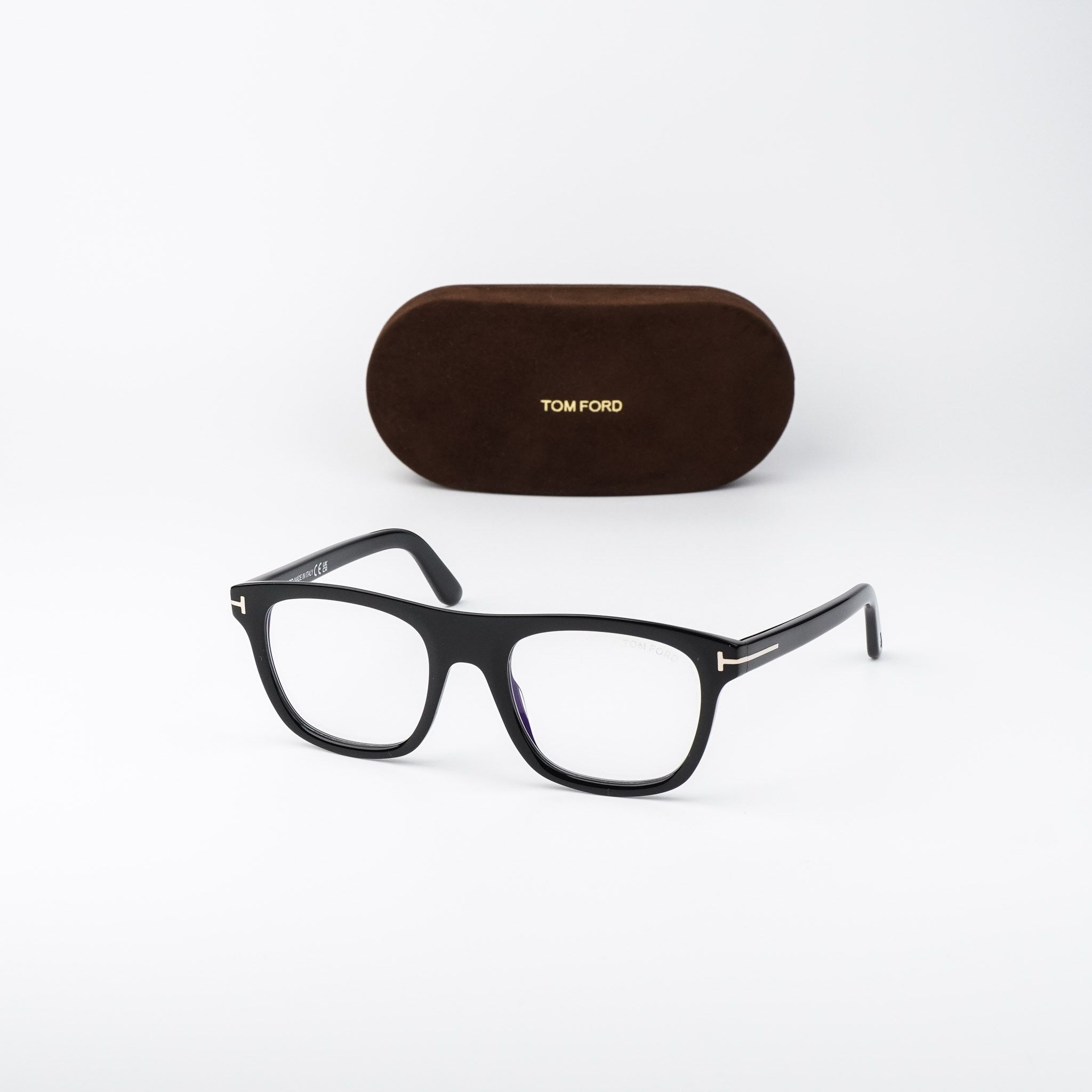Tom Ford Tom Ford Men Eyeglasses Square FT5939-B 001 NEW AUTHENTIC Size ONE SIZE - 1 Thumbnail
