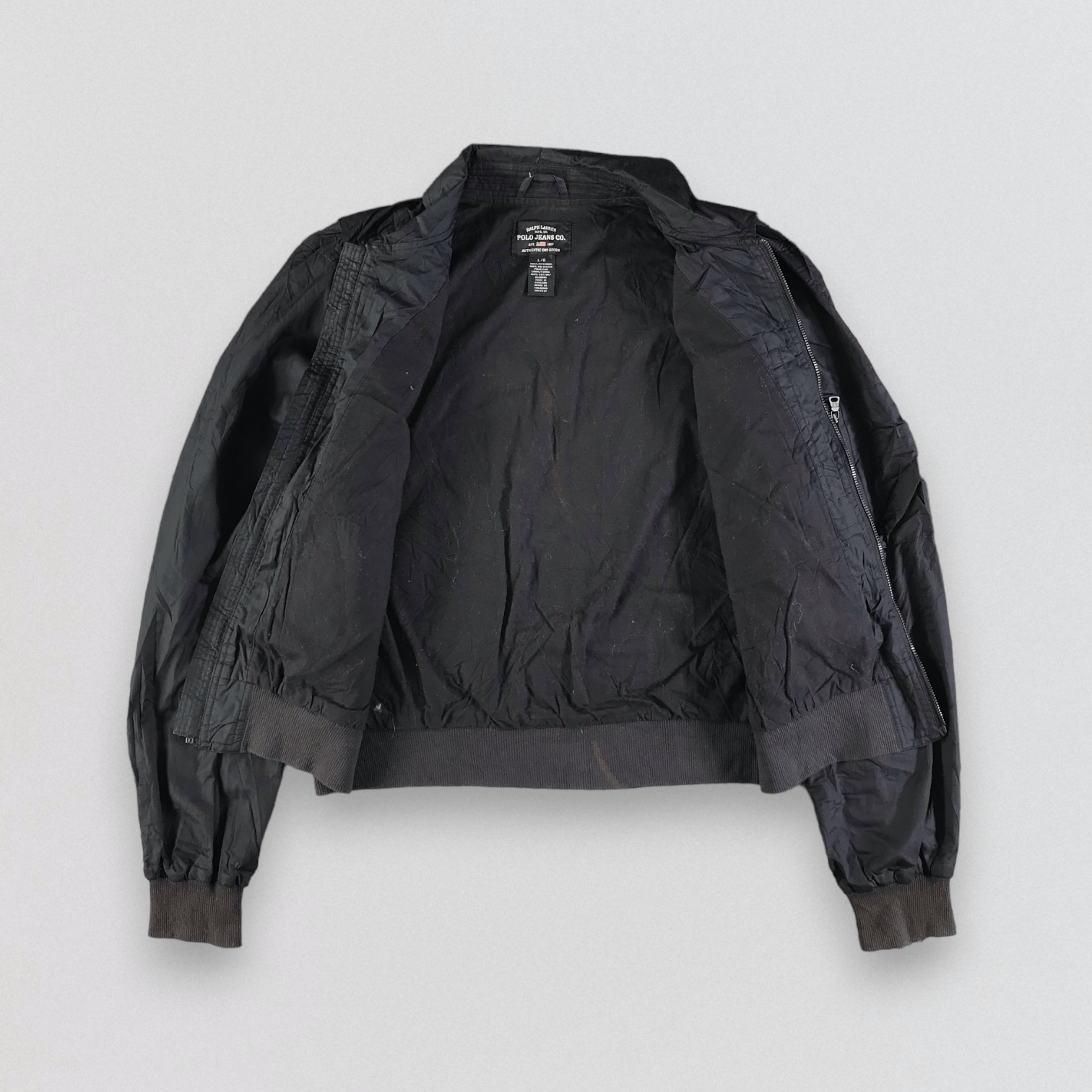 Polo Ralph Lauren Polo Jeans Ralph Lauren Bomber Jacket Size US M / EU 48-50 / 2 - 2 Thumbnail