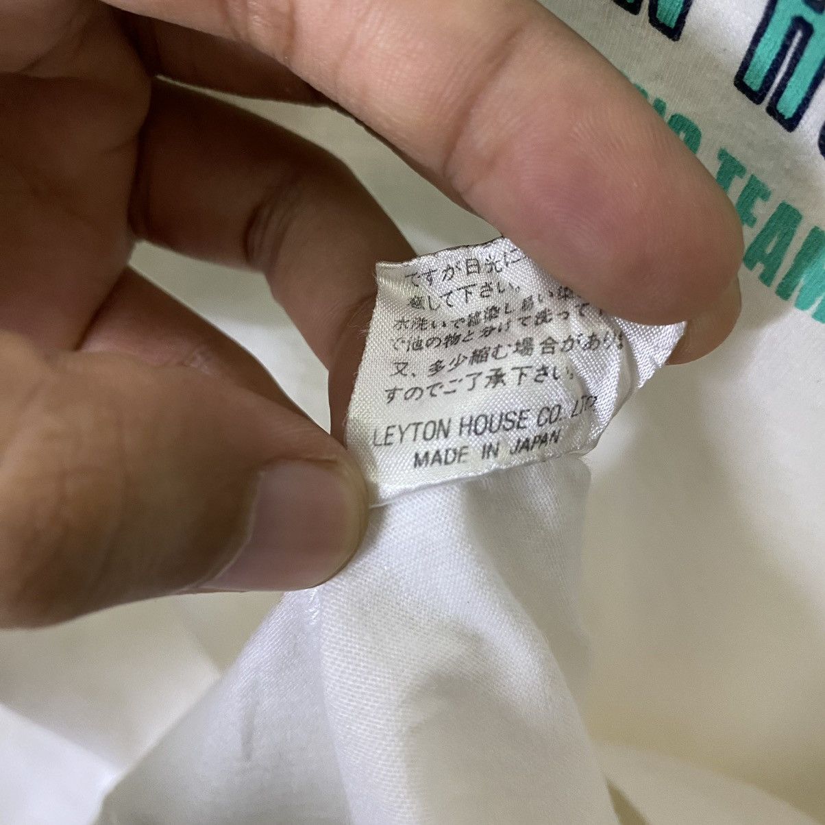 Japanese Brand × Vintage Vintage 1990s Leyton House Racing Team Tee Size US M / EU 48-50 / 2 - 4 Thumbnail