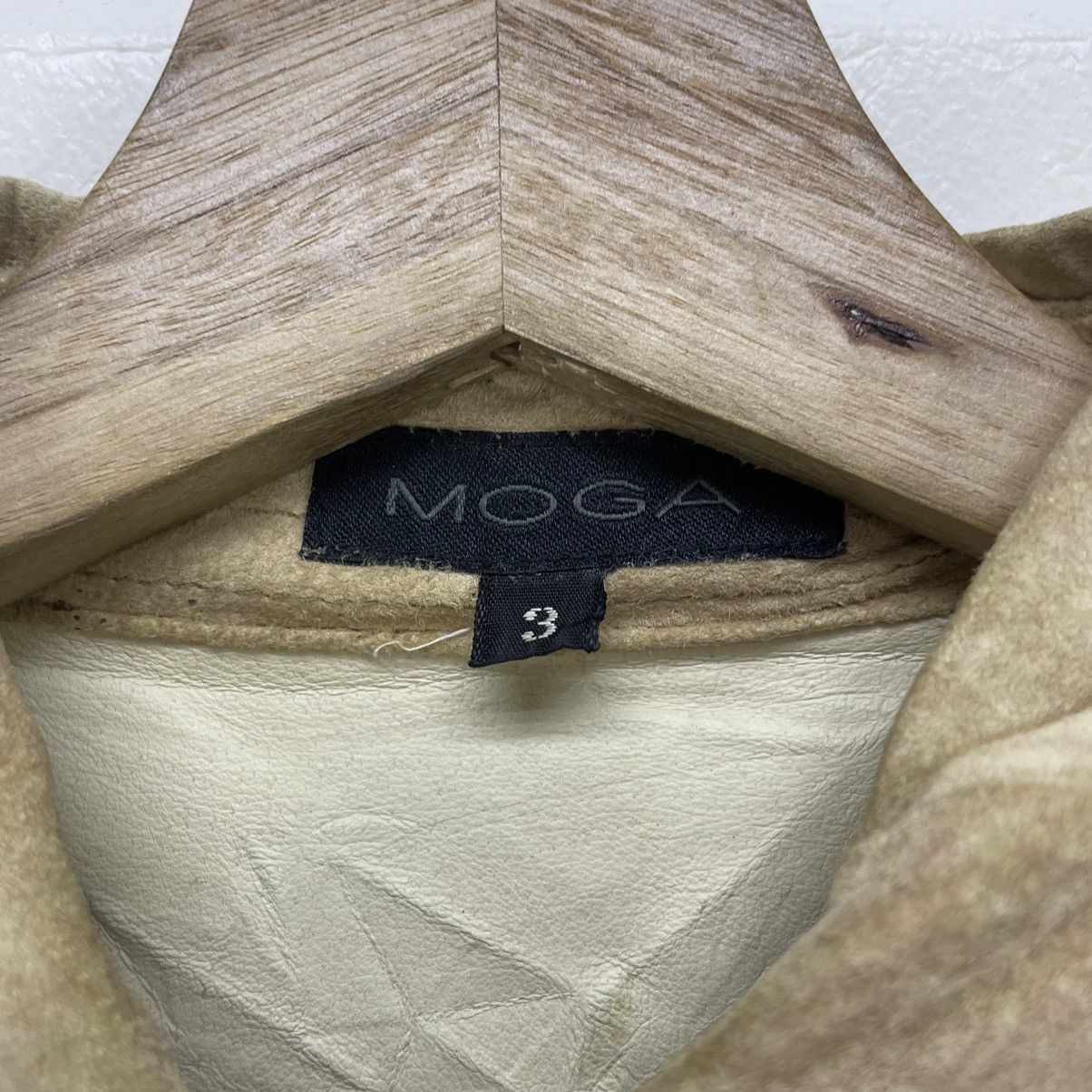 Leather × Vintage Japanese Brand MOGA Western Snap Button Leather Size M / US 6-8 / IT 42-44 - 4 Thumbnail