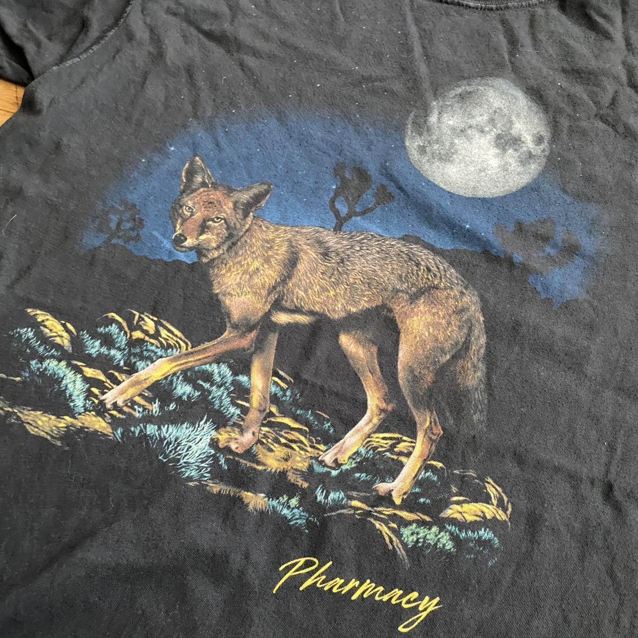 Primitive Vintage Pharmacy Wolf in desert graphic tee Size US L / EU 52-54 / 3 - 2 Thumbnail