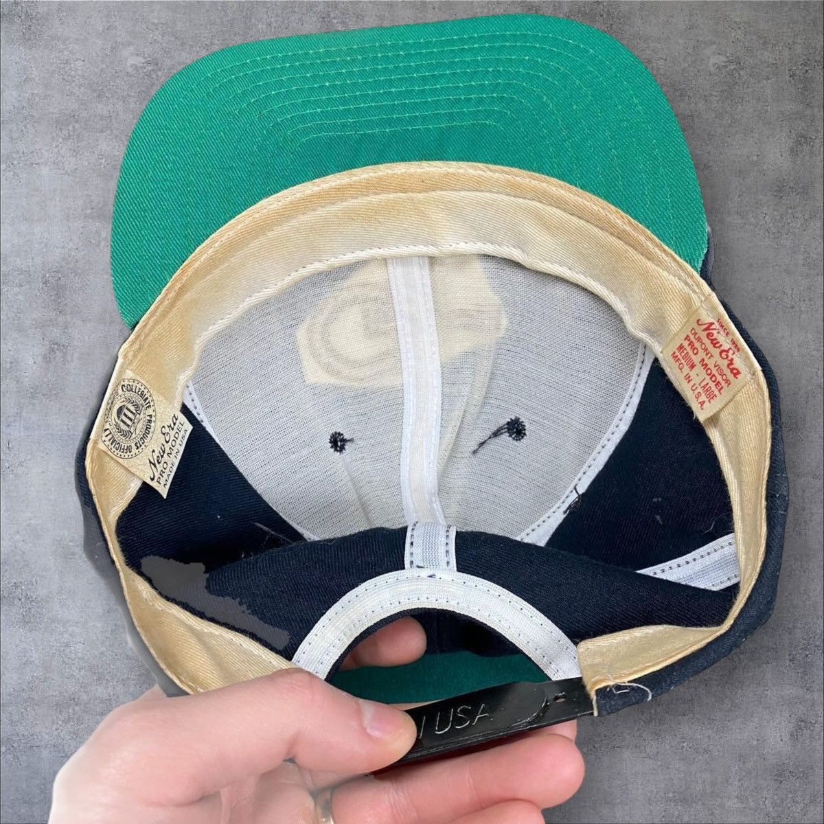 New Era × Vintage Vintage Georgia Tech Hat Size ONE SIZE - 4 Thumbnail