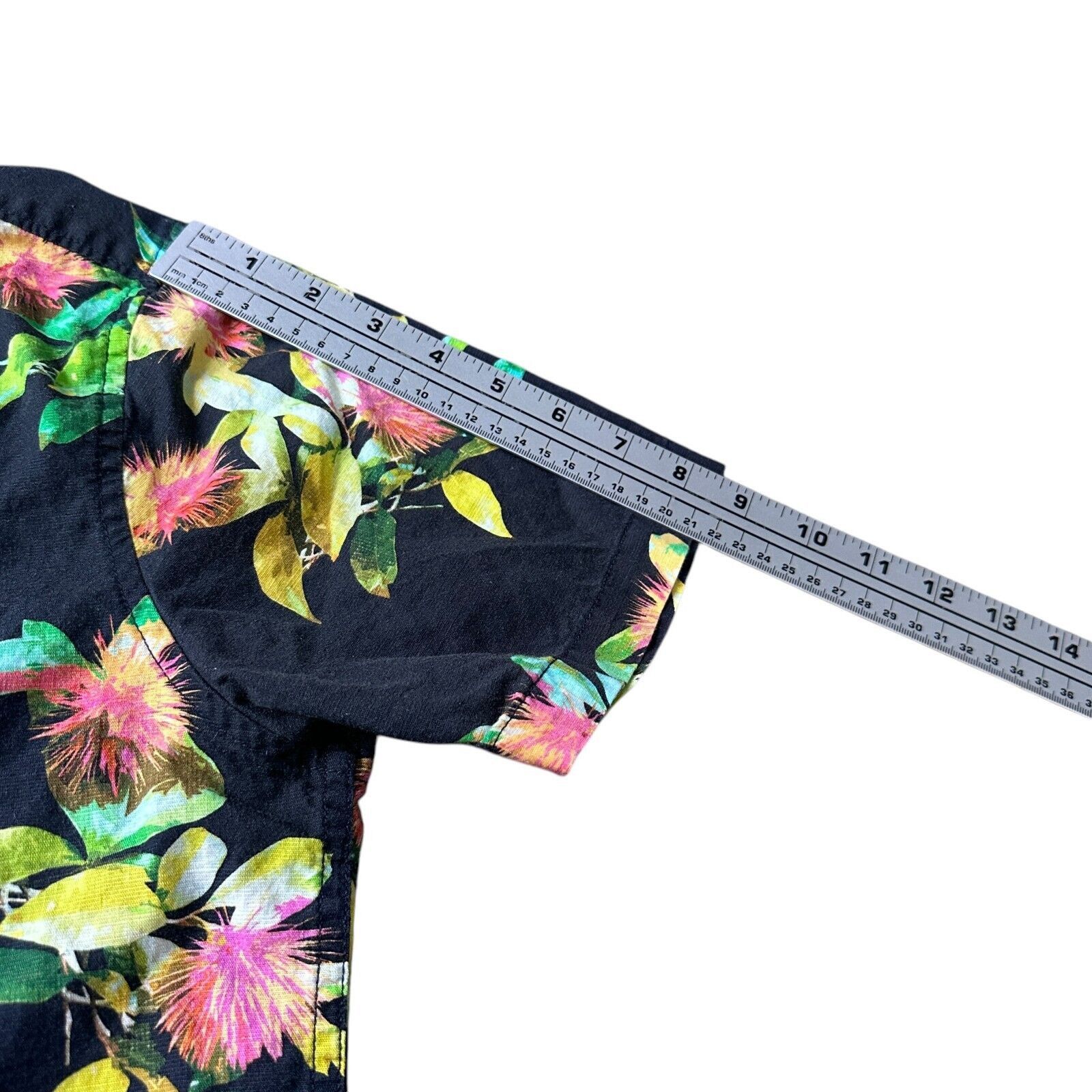 Roark Roark Scholar La Selva Shirt Men S Black Button Up Hawaiian Size US S / EU 44-46 / 1 - 9 Thumbnail