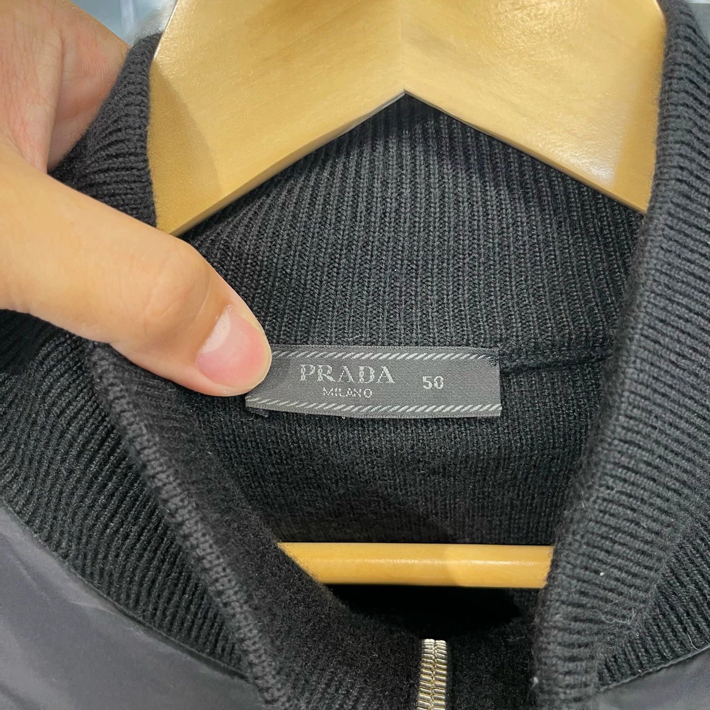 Prada Prada Triangle Logo Nylon-Cotton Padded Jacket Size US M / EU 48-50 / 2 - 3 Thumbnail
