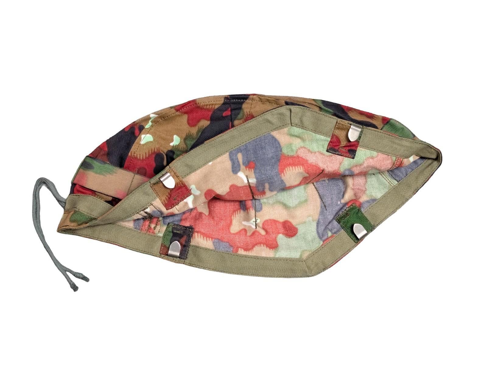 Other New Swiss Alpenflage Camo Cover For M71 Steel Helmet Size ONE SIZE - 2 Thumbnail