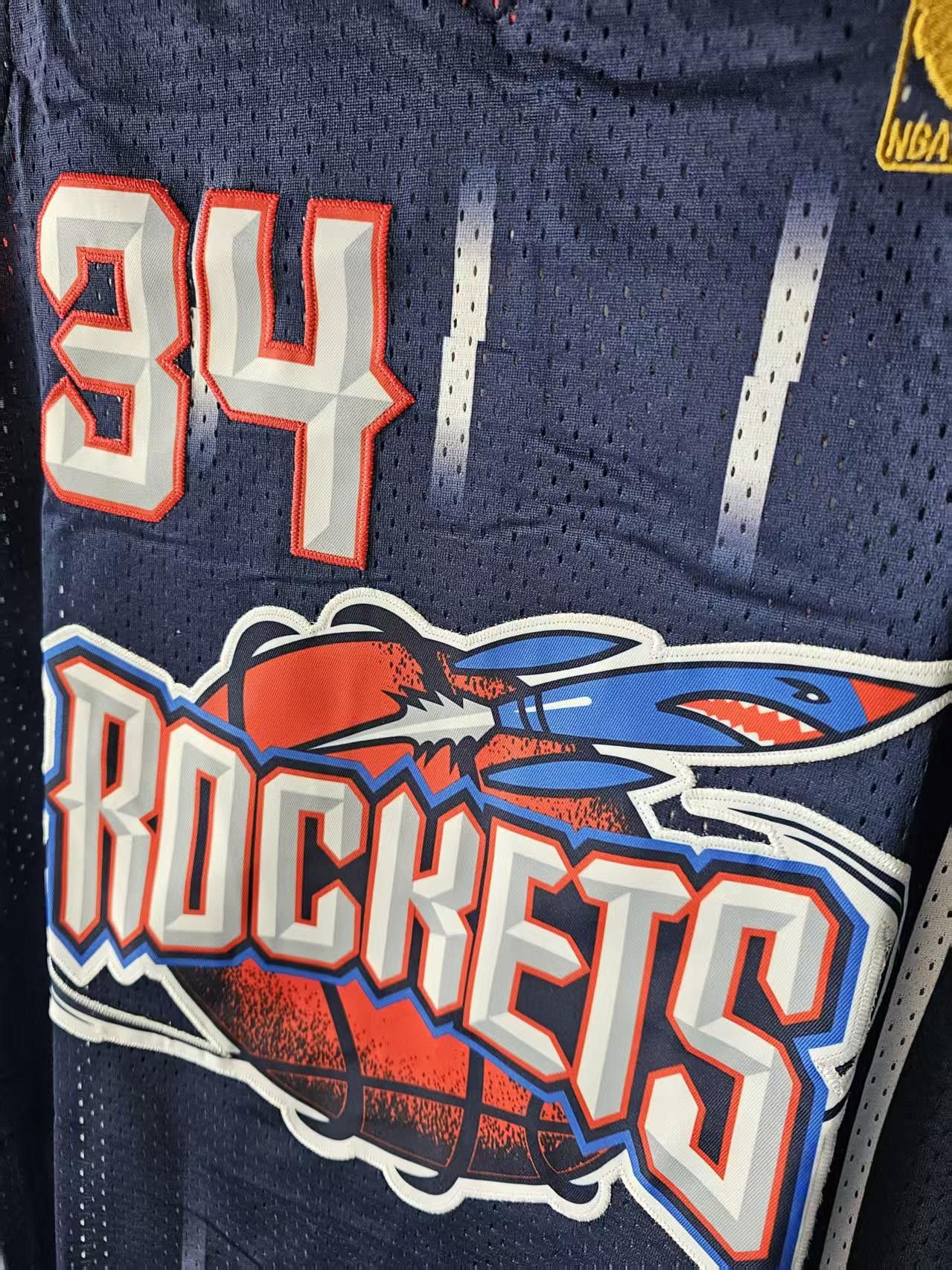 NBA Houston Rockets #34 Hakeem Olajuwon Jersey Size US S / EU 44-46 / 1 - 3 Thumbnail