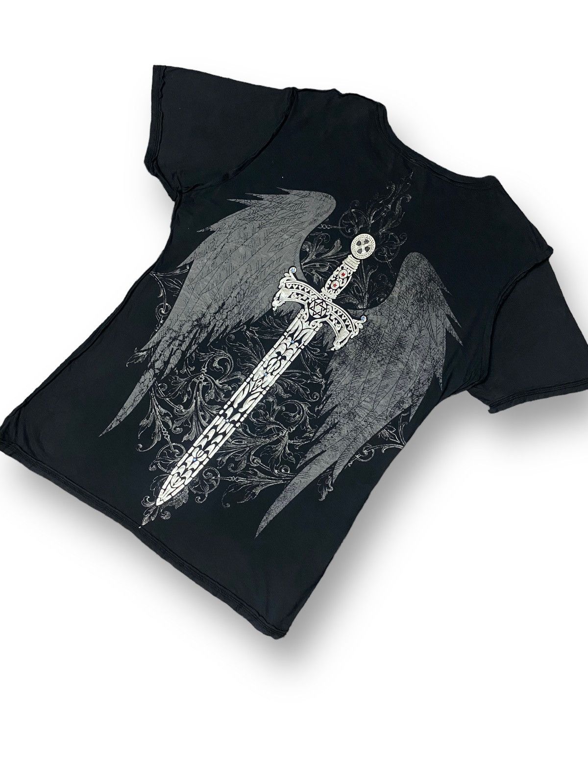 20471120 × Affliction Crumanato LA Brand Art Magic Sword Winger Iconic Power Size US M / EU 48-50 / 2 - 7 Thumbnail