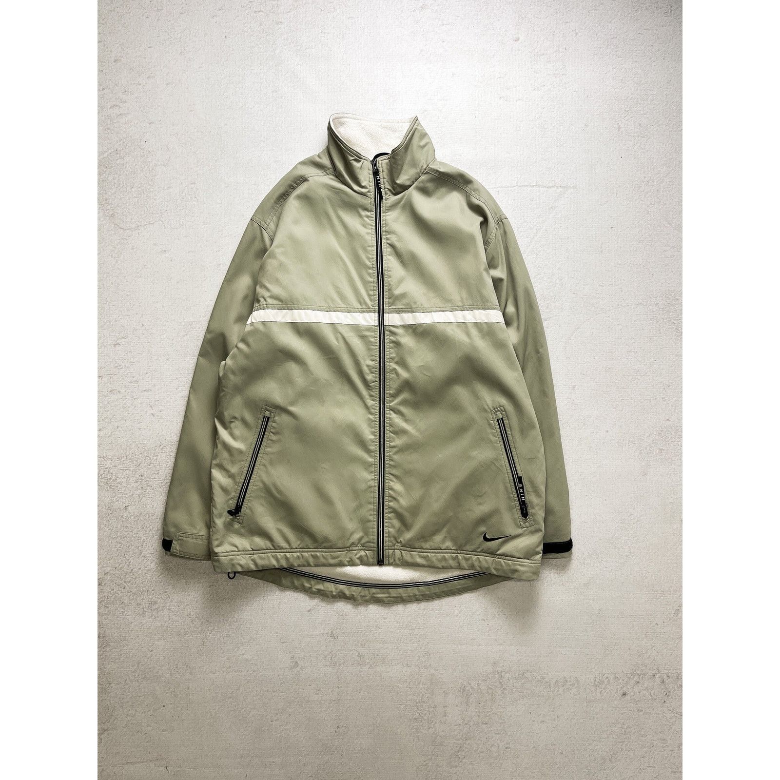 Nike Vintage 90s Nike Green Insulated Jacket - Men's Large Size US L / EU 52-54 / 3 - 1 Thumbnail