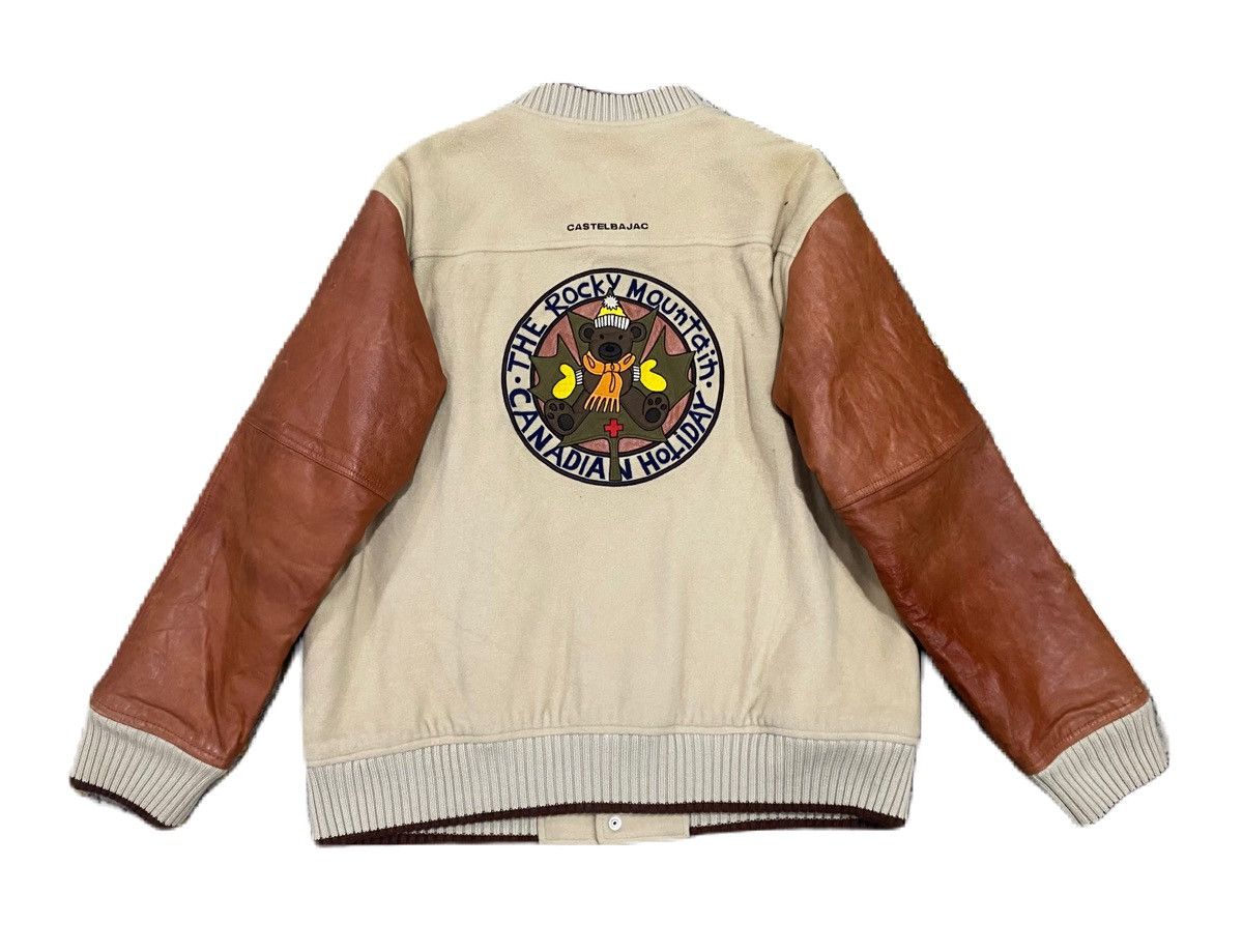 Jean Charles De Castelbajac JEAN CHARLES DE CASTELBAJAC SPORTS VARSITY LEATHER SLEEVE Size US L / EU 52-54 / 3 - 2 Thumbnail