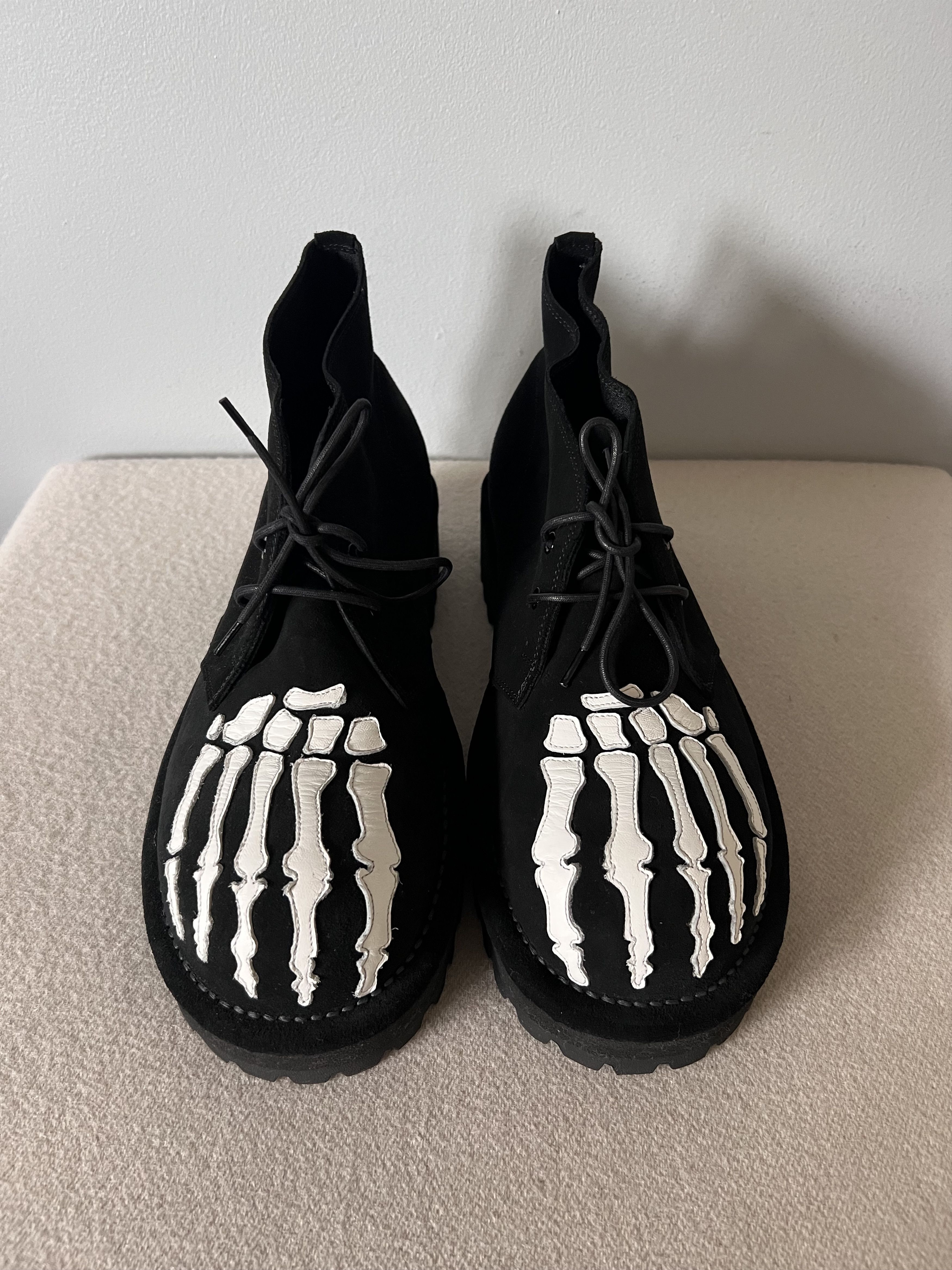 Kids Love Gaite × Takahiromiyashita The Soloist. Takahiromiyashita The Soloist. Kids Love Gaite Bone Boots Size US 11 / EU 44 - 4 Thumbnail