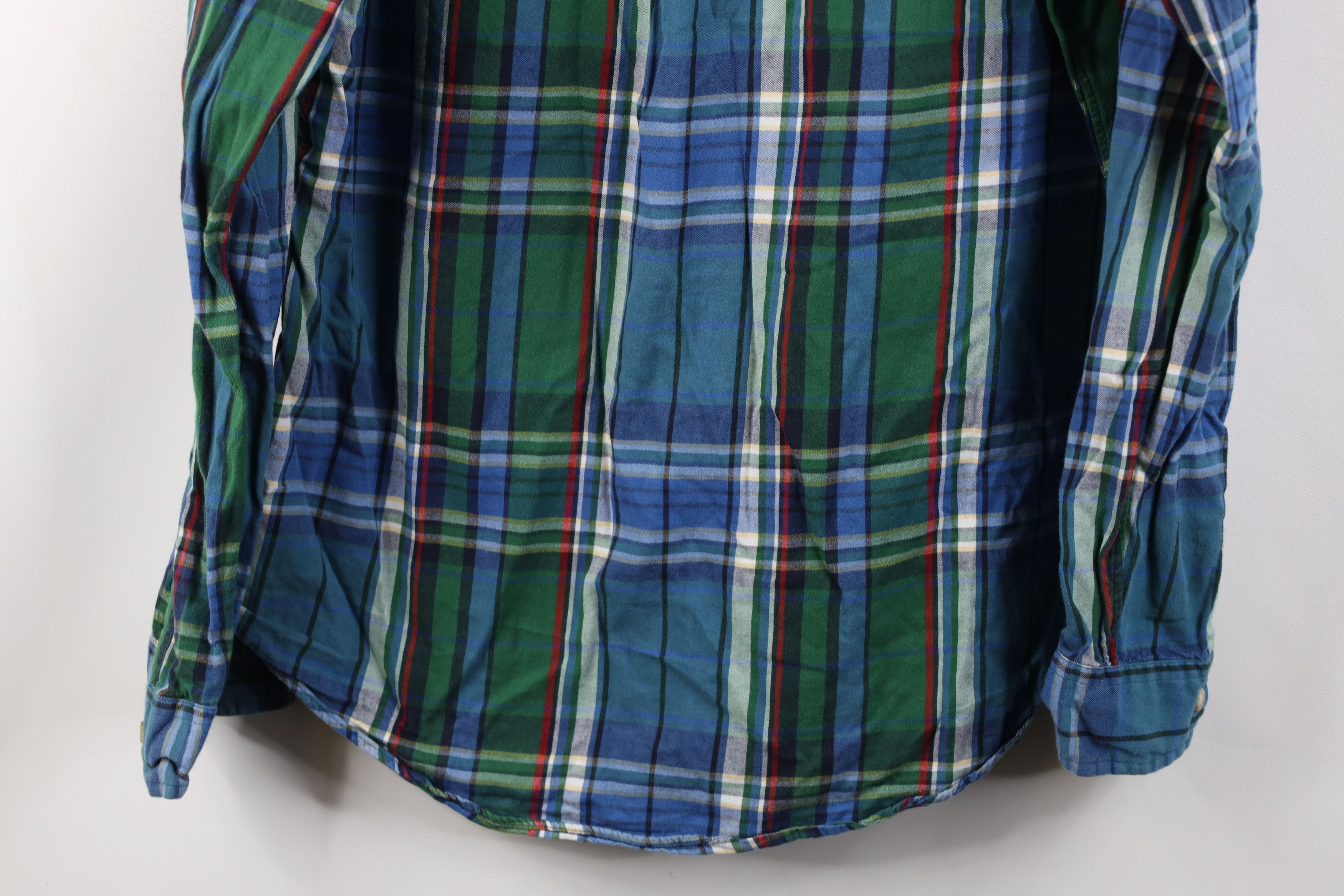 Polo Ralph Lauren Vintage 90s Ralph Lauren Fit Flannel Button Down Shirt Size US L / EU 52-54 / 3 - 11 Thumbnail