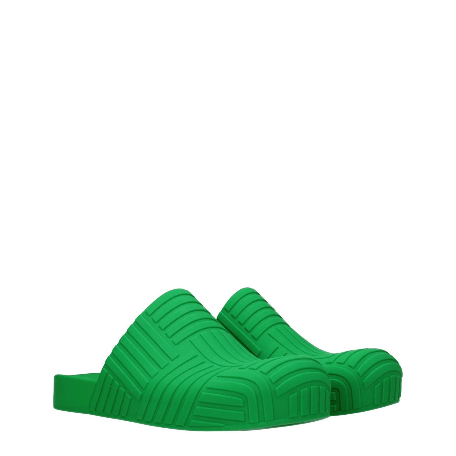Bottega Veneta ob1o1e0325 Rubber Slippers in Green Size US 8 / EU 41 - 2 Thumbnail