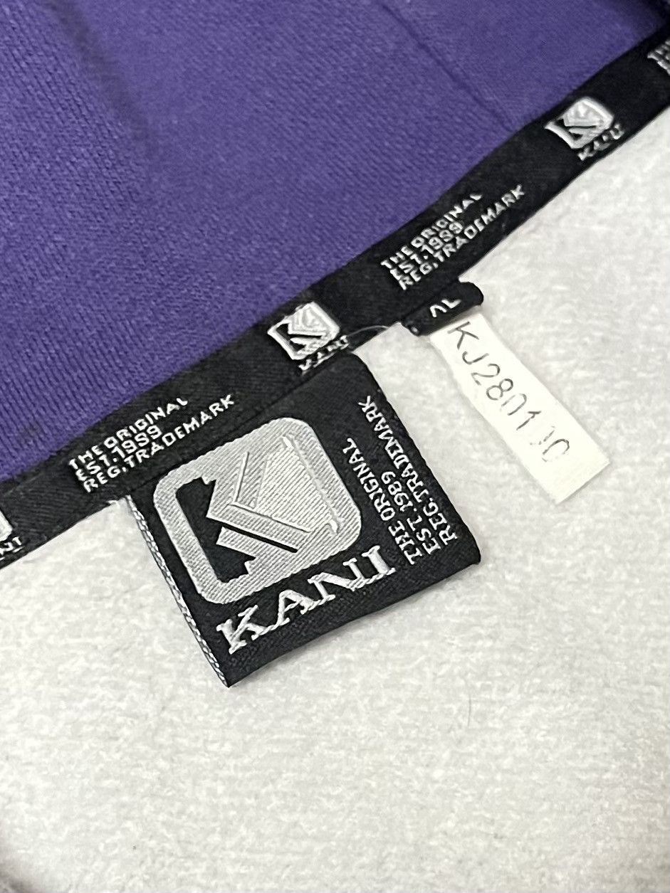Karl Kani Karl Kani Vintage Zip Hoodie – Grey/Purple – Size XL Size US XL / EU 56 / 4 - 4 Thumbnail