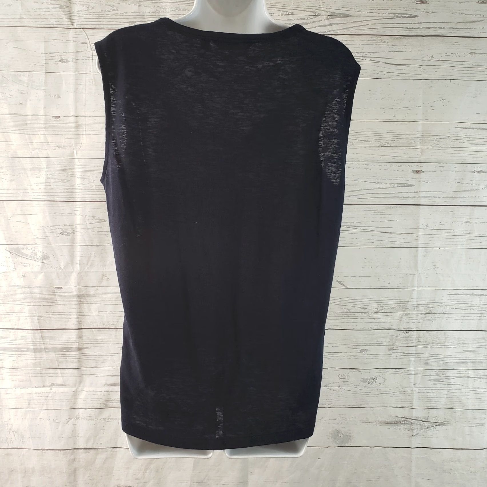 Athleta Athleta Womens Tank Top Sz Medium Blue Scoop Neck Size M / US 6-8 / IT 42-44 - 4 Thumbnail