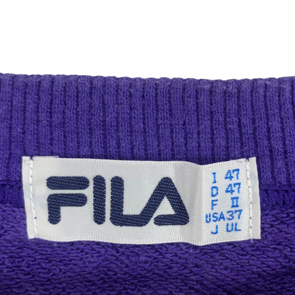 Fila Vtg FILA BIELLA ITALIA Sportiva Italy Sweden Flag Sweatshirt Size XL / US 12-14 / IT 48-50 - 3 Thumbnail