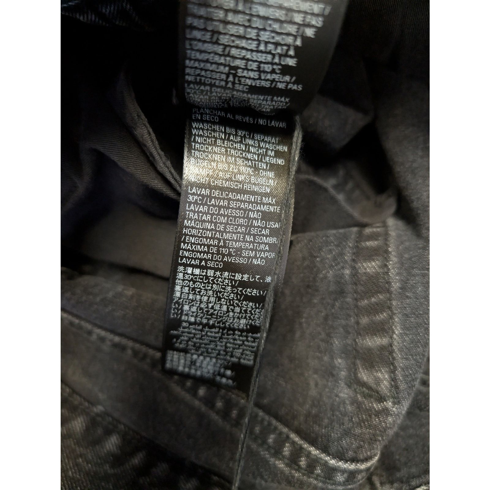 Balenciaga o1rshd1 Flared Pants 1090 Organic Japanese Denim in Noir Size US 30 / EU 46 - 19 Thumbnail