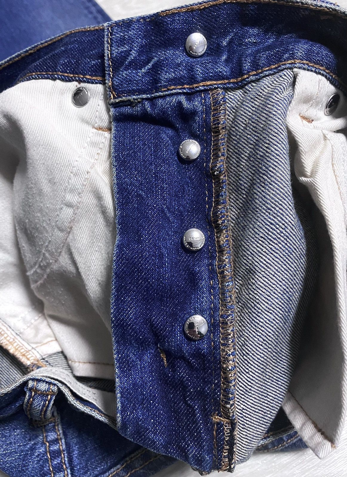 Marc by Marc Jacobs Marc by Marc Jacobs Annie Boyfriend Crop Washed Jeans Denim Size 25" / US 0 / IT 36 - 20 Thumbnail