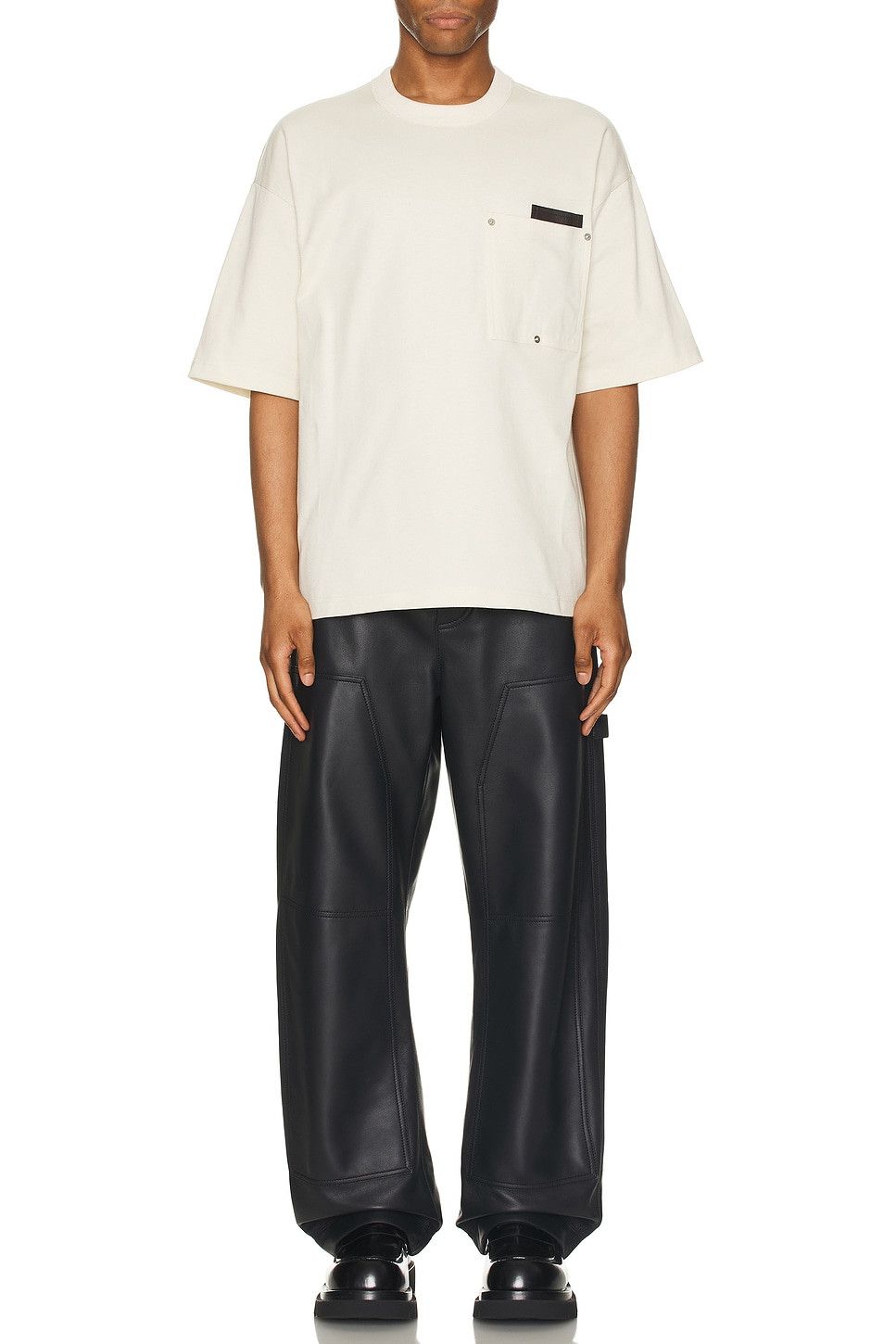 Bottega Veneta o1bcso1str0526 Japanese Jersey Short Sleeve T-Shirt Size US XL / EU 56 / 4 - 4 Thumbnail