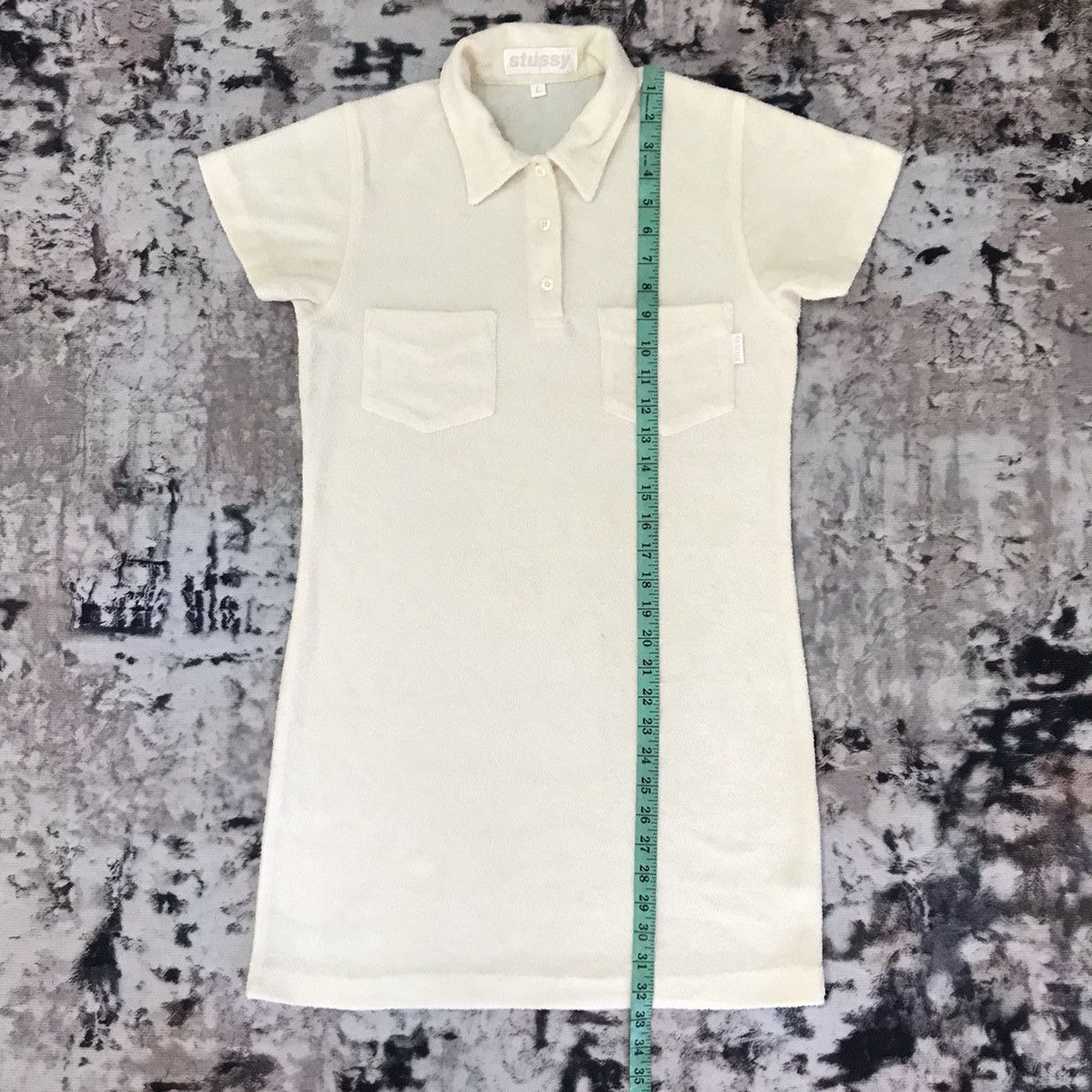 Stussy Vintage Stussy Micro Fleece Long Shirt Polos Tee Size S / US 4 / IT 40 - 11 Thumbnail
