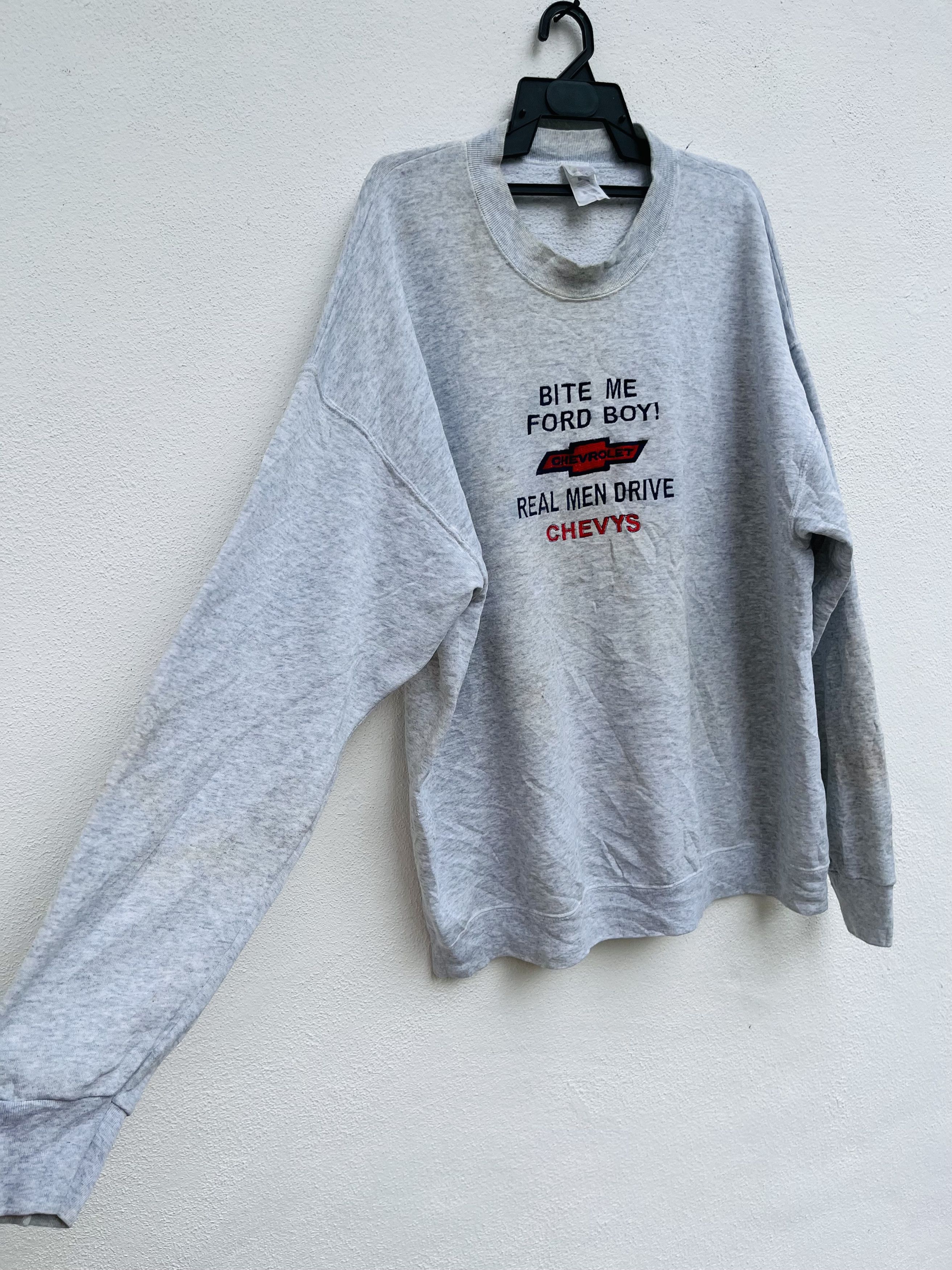 Japanese Brand × Vintage Vintage Chevrolet Bite Me Ford Boy Streetwear Style Size US XXL / EU 58 / 5 - 4 Thumbnail