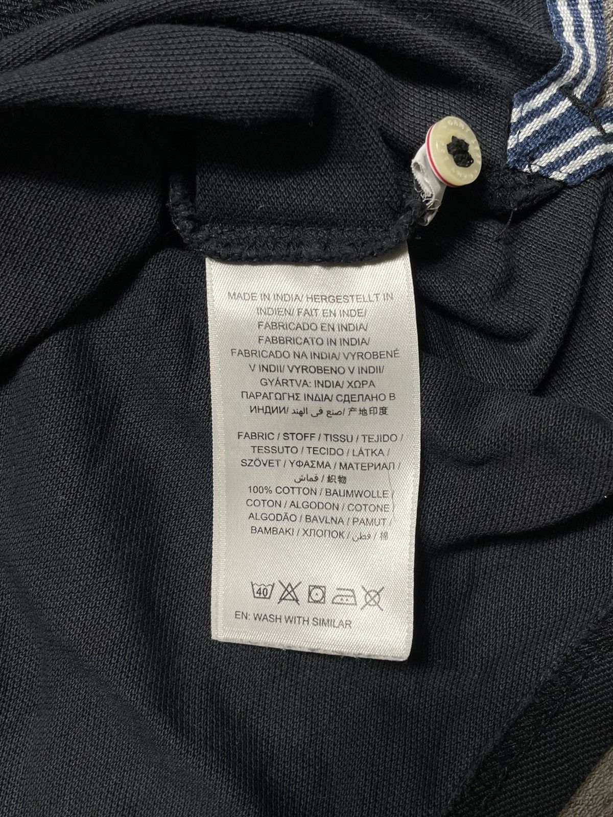 Gant Gant Polo T-Shirt Premium Elegant Black Size US S / EU 44-46 / 1 - 7 Thumbnail
