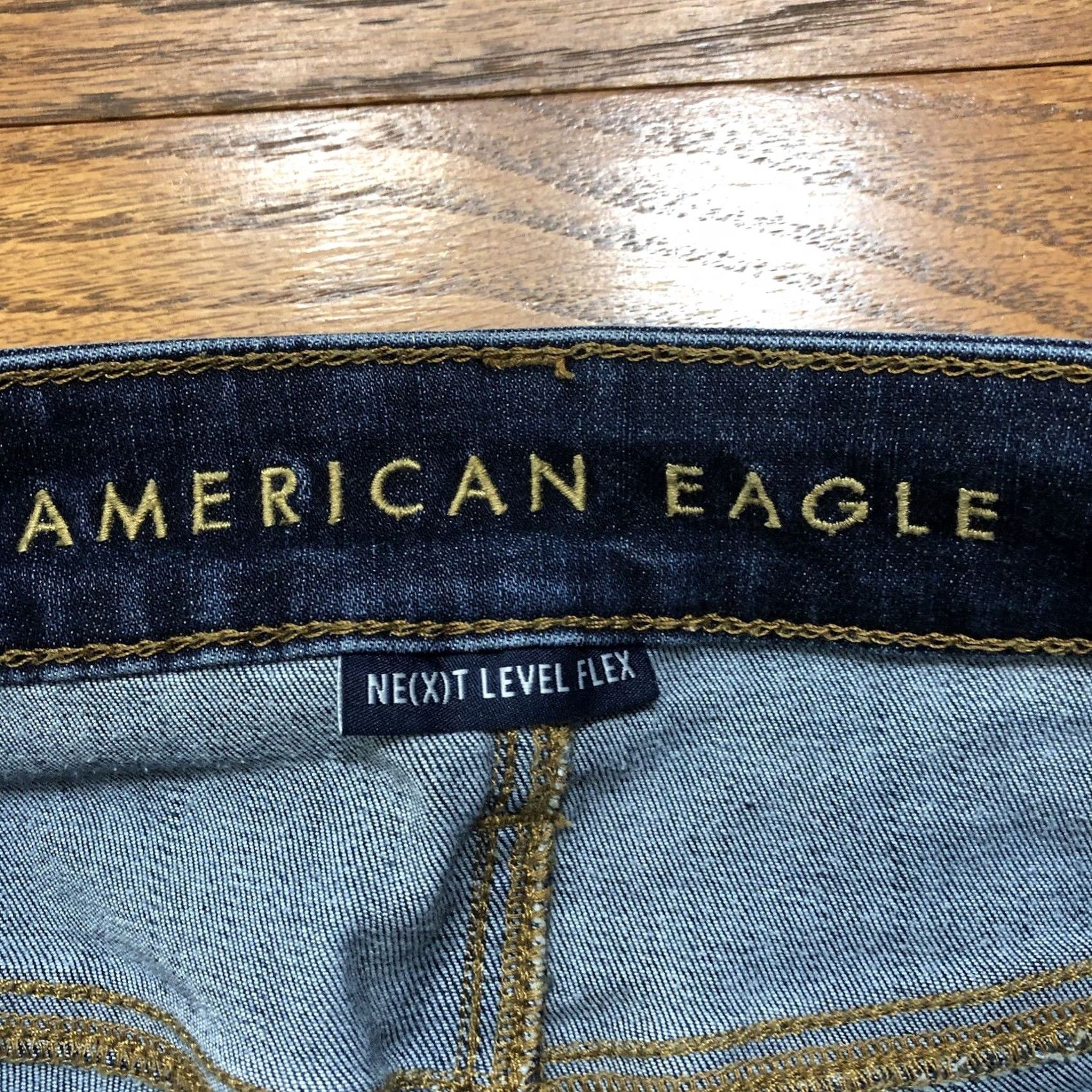 American Eagle Outfitters American Eagle Outfitters Skinny Jeans Blue 28x28 Mens Denim 5-Pocket Logo ZIP Grain? Size US 28 / EU 44 - 6 Thumbnail