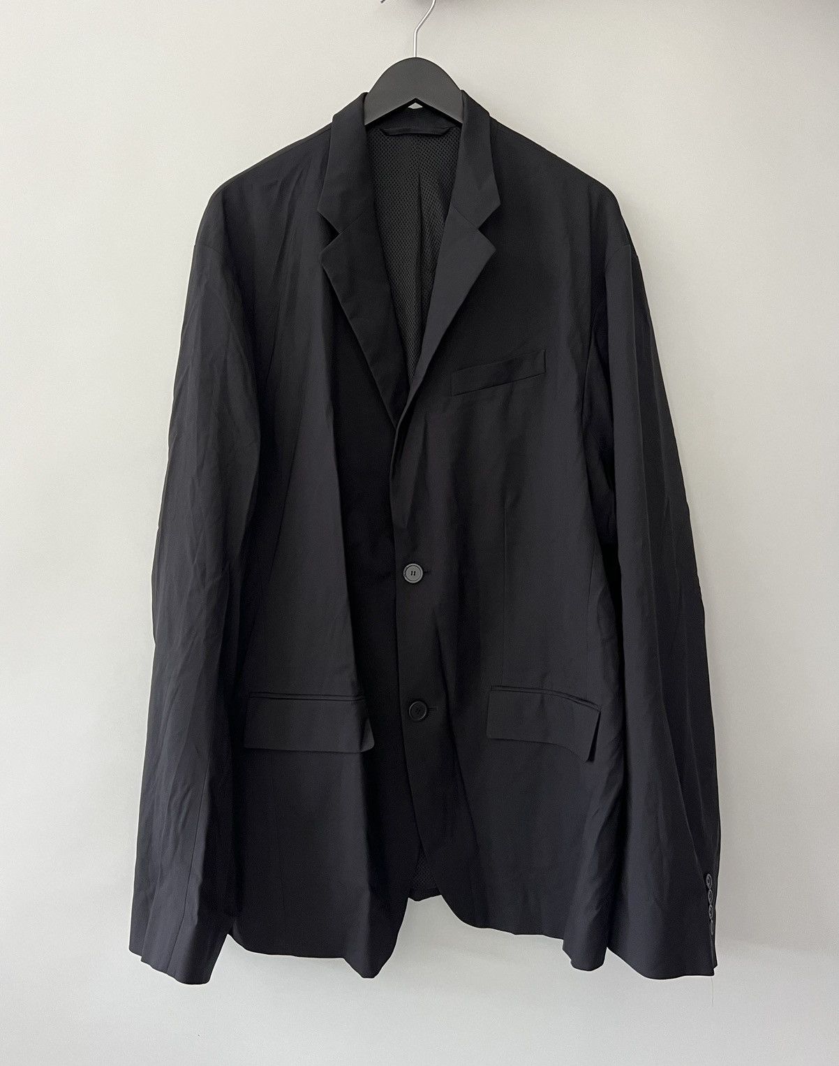 Balenciaga Balenciaga Afterworld Black Oversized Tailored Blazer Size US S / EU 44-46 / 1 - 1 Thumbnail