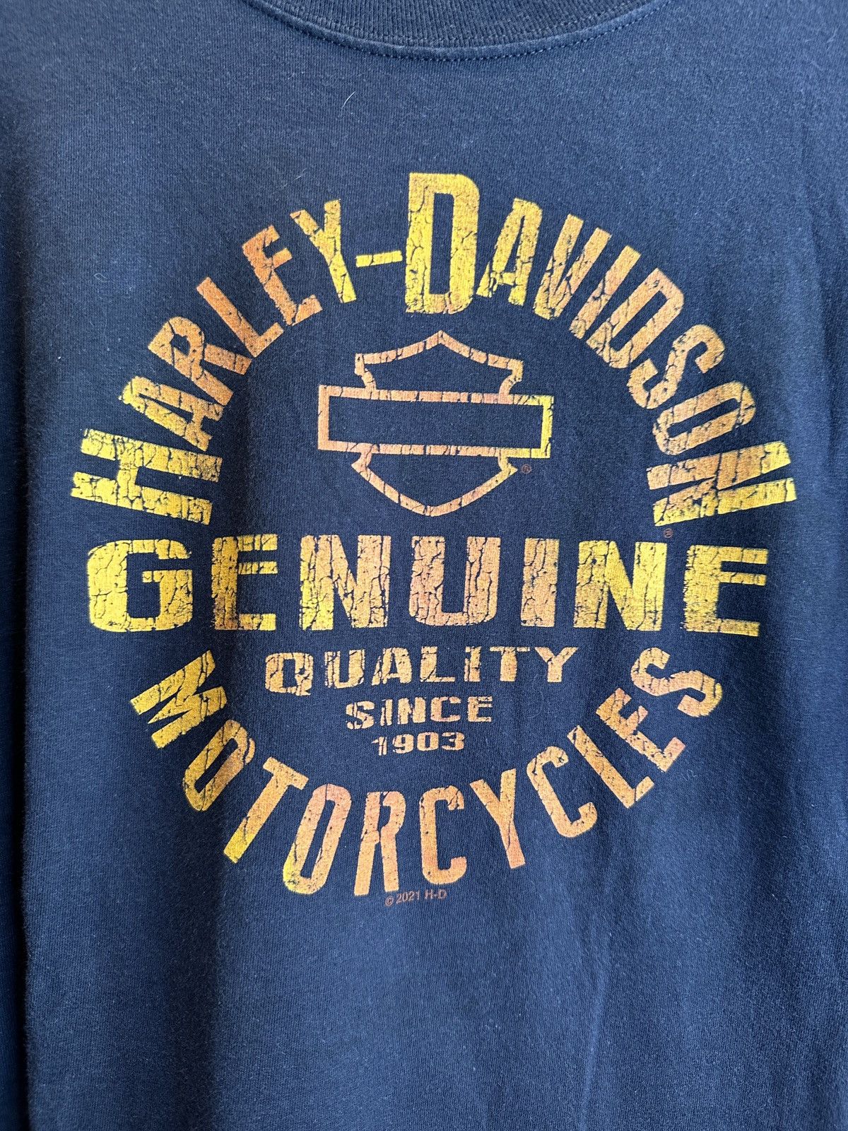 Harley Davidson RARE Vintage Harley Davidson Seminole Florida USA-Made Shirt Size US L / EU 52-54 / 3 - 4 Thumbnail