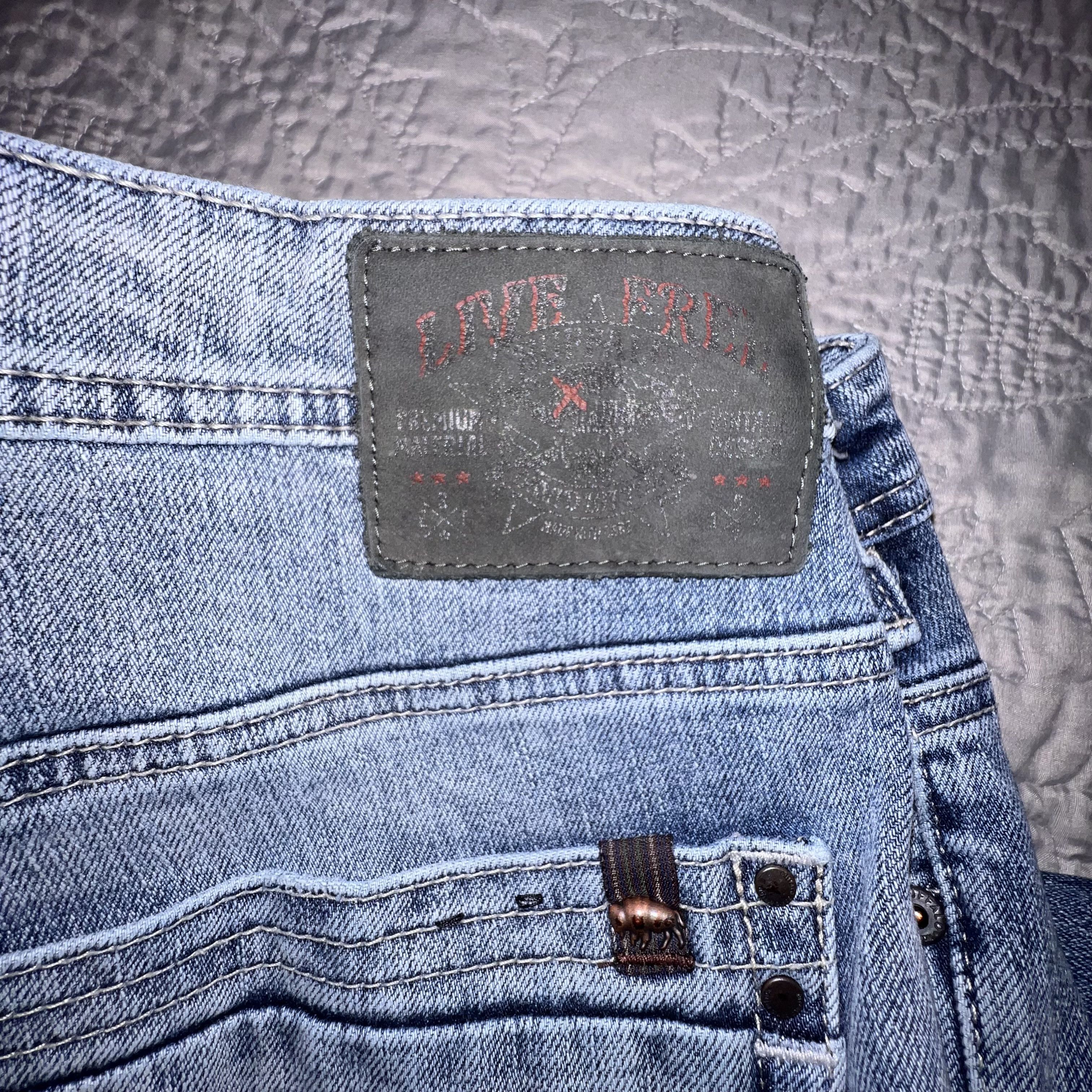 Buffalo David Bitton Buffalo David Bitton Six-x Straight Stretch Jeans - 33/30 Size US 33 - 5 Thumbnail