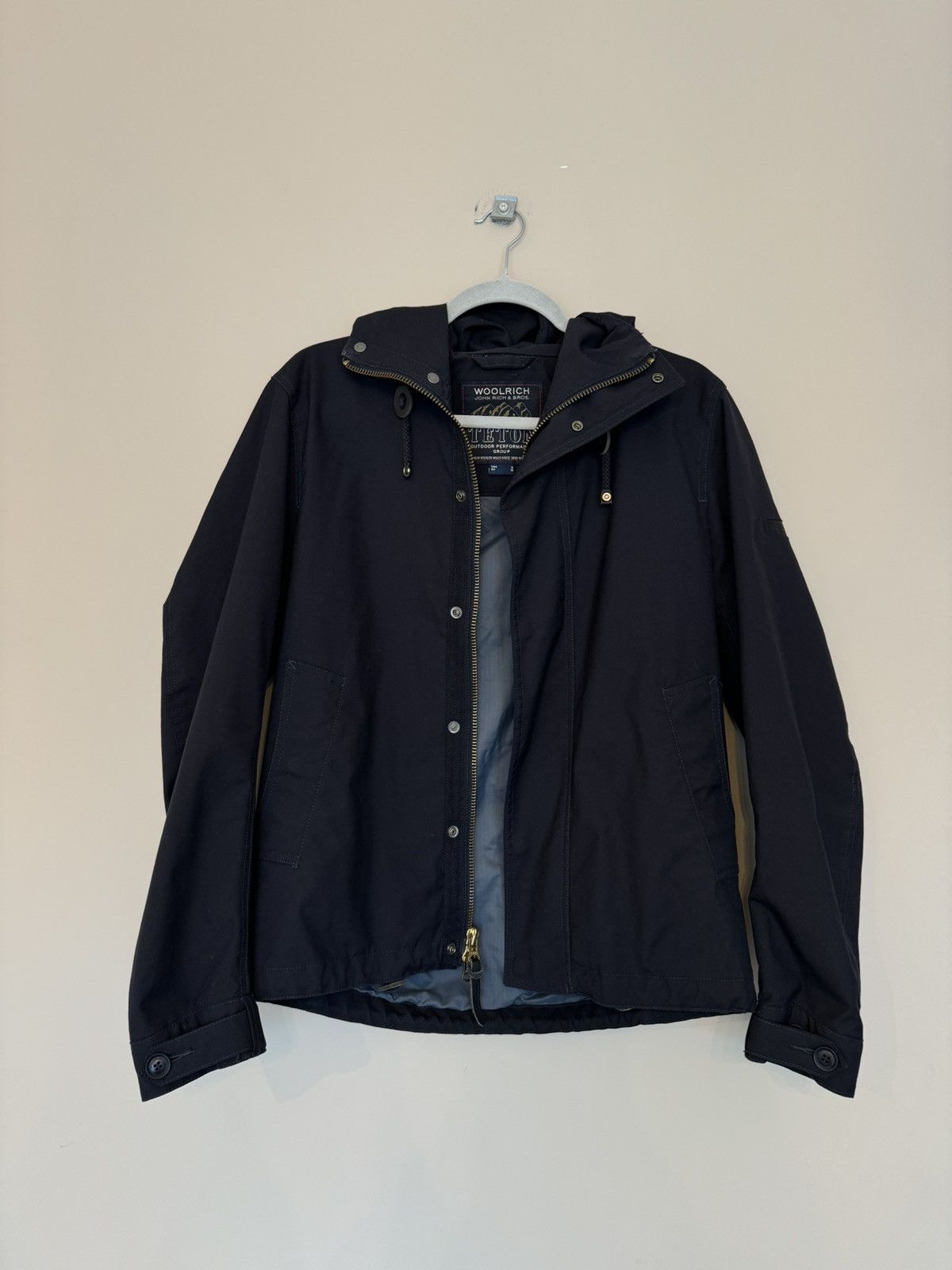 Woolrich Woolen Mills Woolrich zip up jacket navy high quality Size US S / EU 44-46 / 1 - 1 Thumbnail