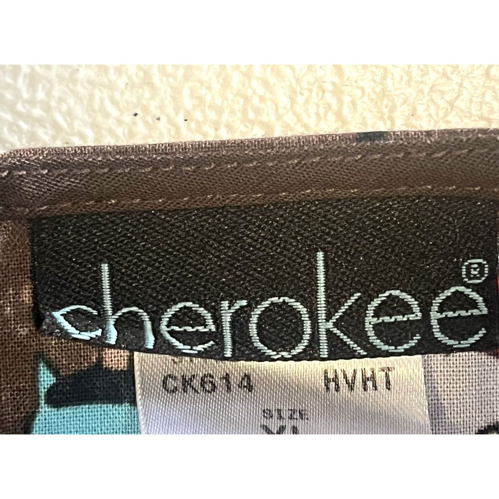 Cherokee Cherokee Brown Blouse XL Women 100% Cotton Fall Holiday Shirt Top Size XL Regular Winter Warmth Size XL / US 12-14 / IT 48-50 - 5 Thumbnail