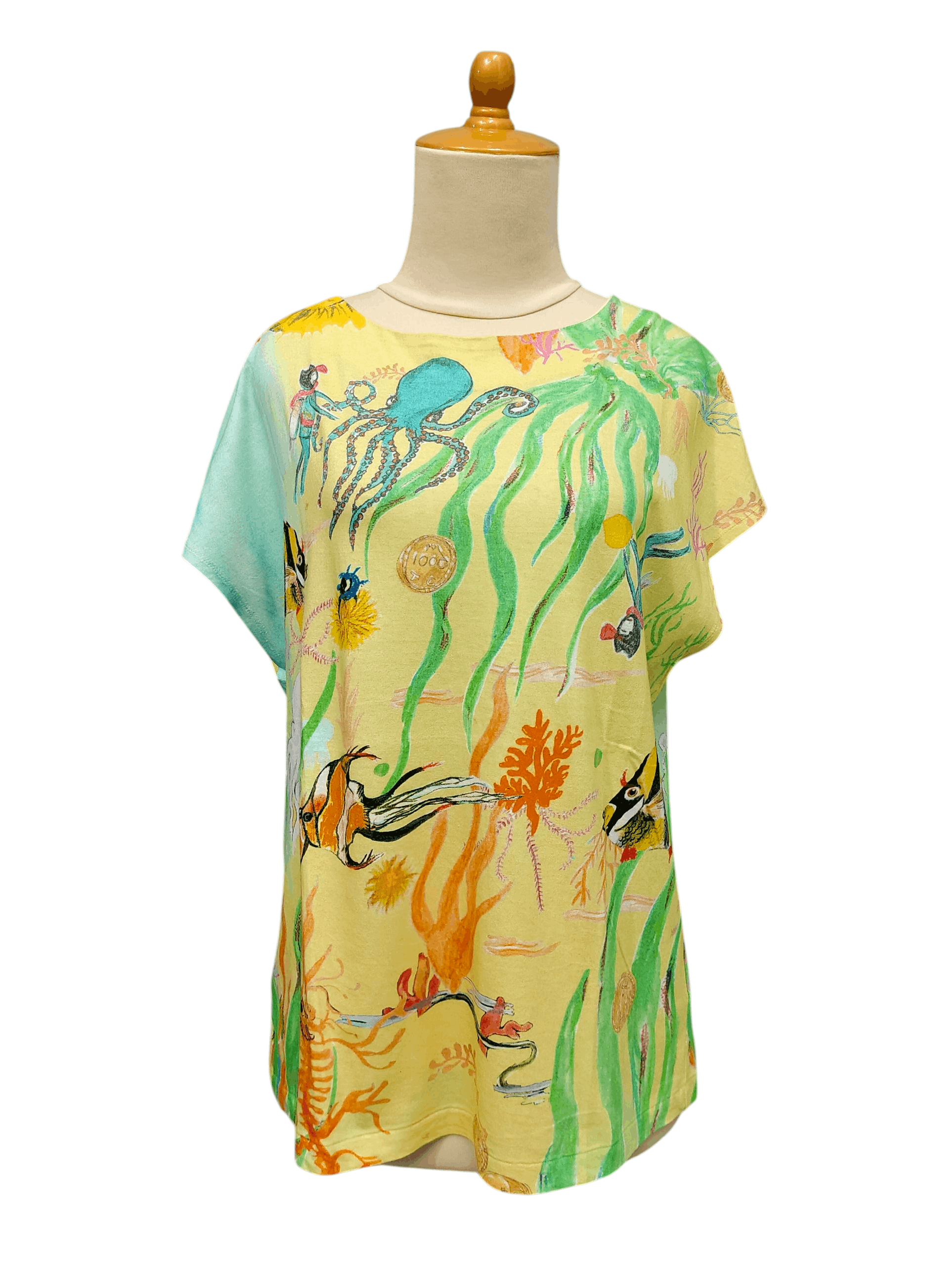 Tsumori Chisato Tsumori Chisato-Artwear Whimsical Fantasy Nature Graphic Top Size M / US 6-8 / IT 42-44 - 1 Thumbnail