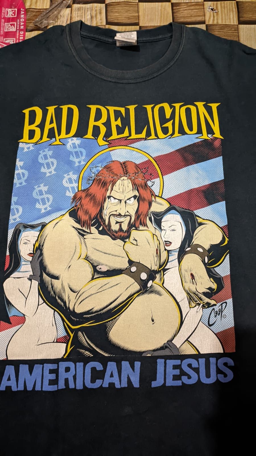 Band Tees Vintage Band Tees Bad Religion Hardcore American Jesus Size US L / EU 52-54 / 3 - 2 Thumbnail