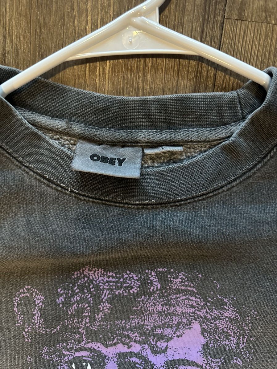 Obey Obey Sweater Size US L / EU 52-54 / 3 - 2 Thumbnail