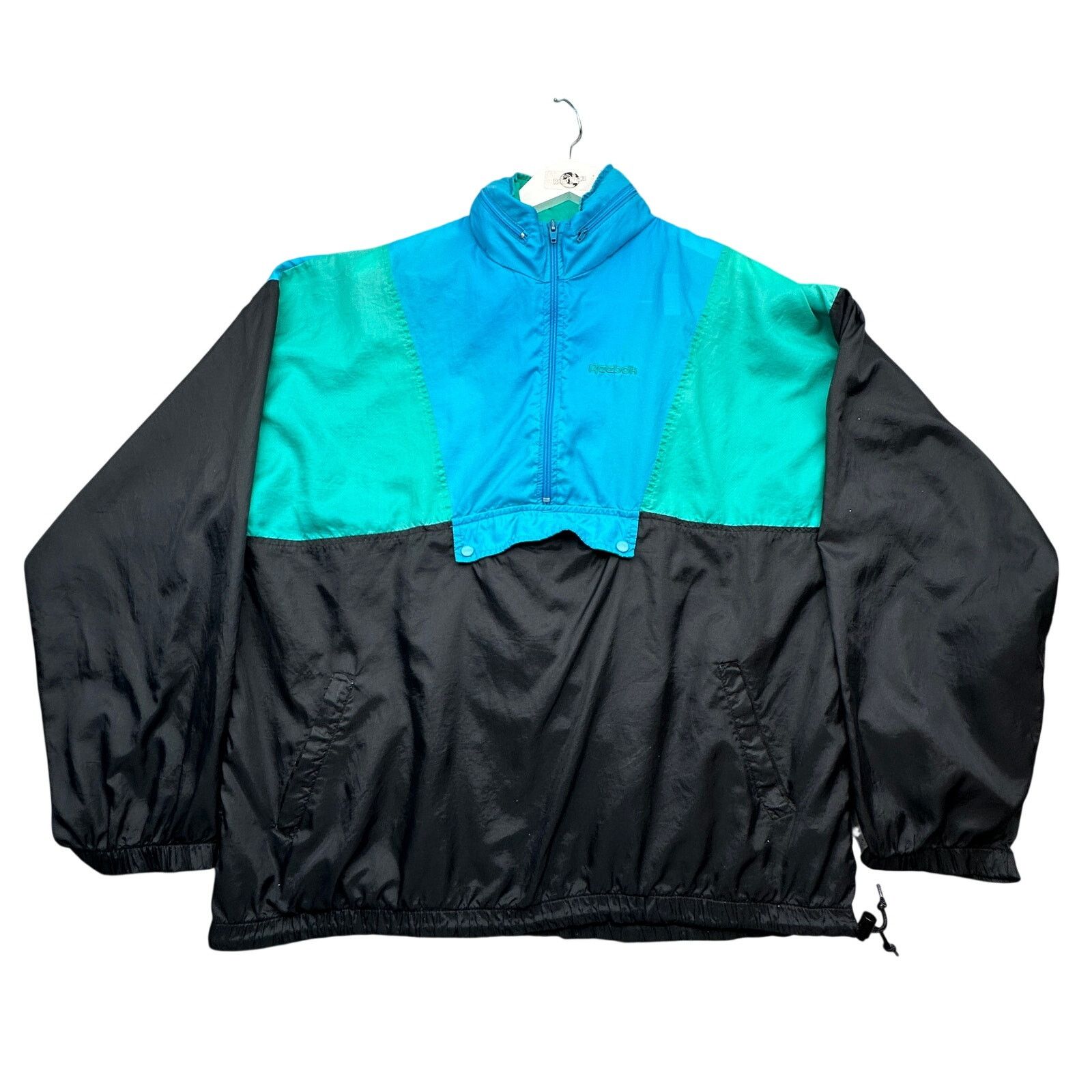Reebok VTG 90s Reebok Sport Windbreaker Jacket Men Large Colorblock Size US L / EU 52-54 / 3 - 1 Thumbnail