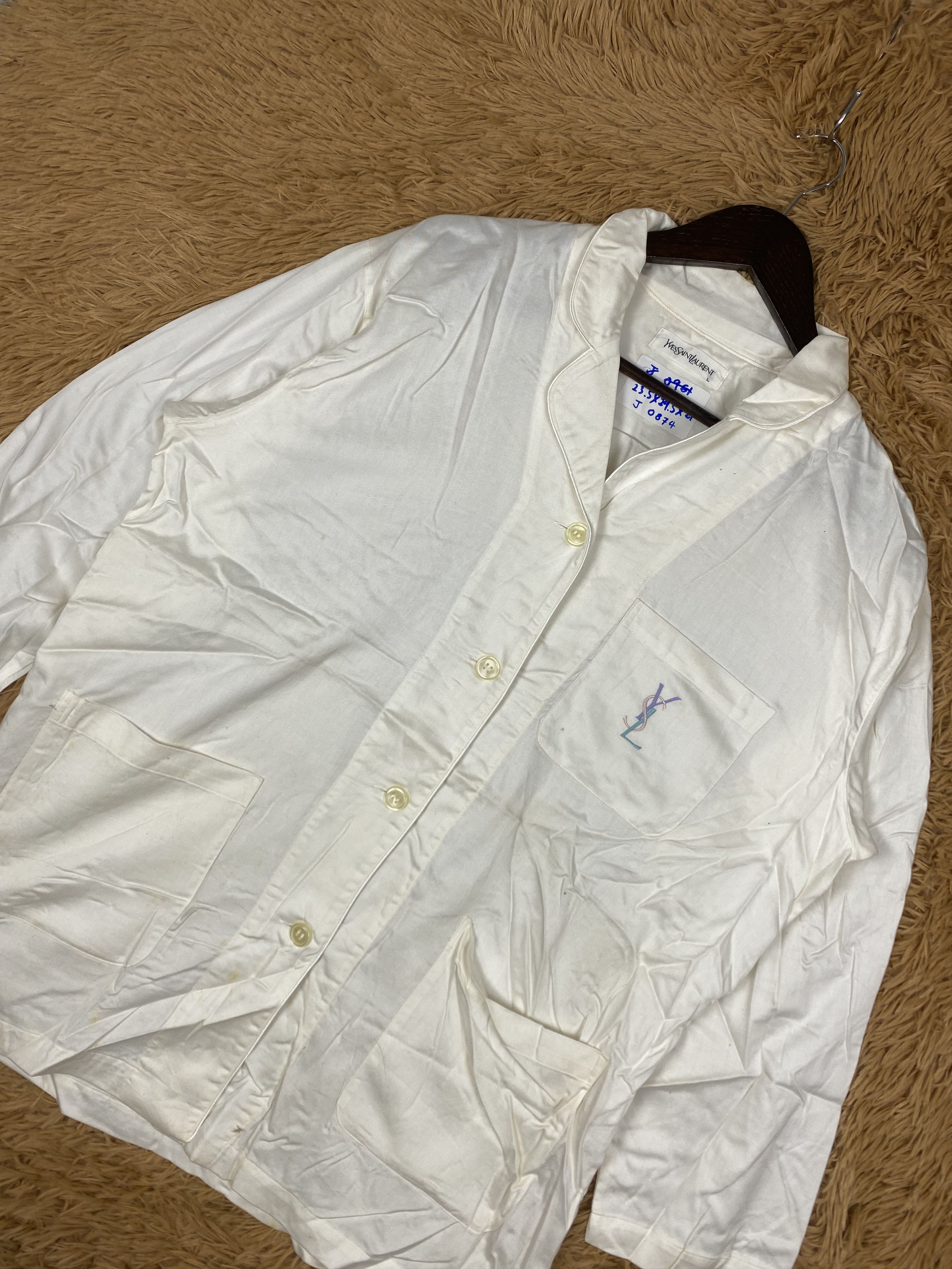 Yves Saint Laurent Vintage Yves Saint Laurent Button Jacket DJ0874 Size US L / EU 52-54 / 3 - 2 Thumbnail
