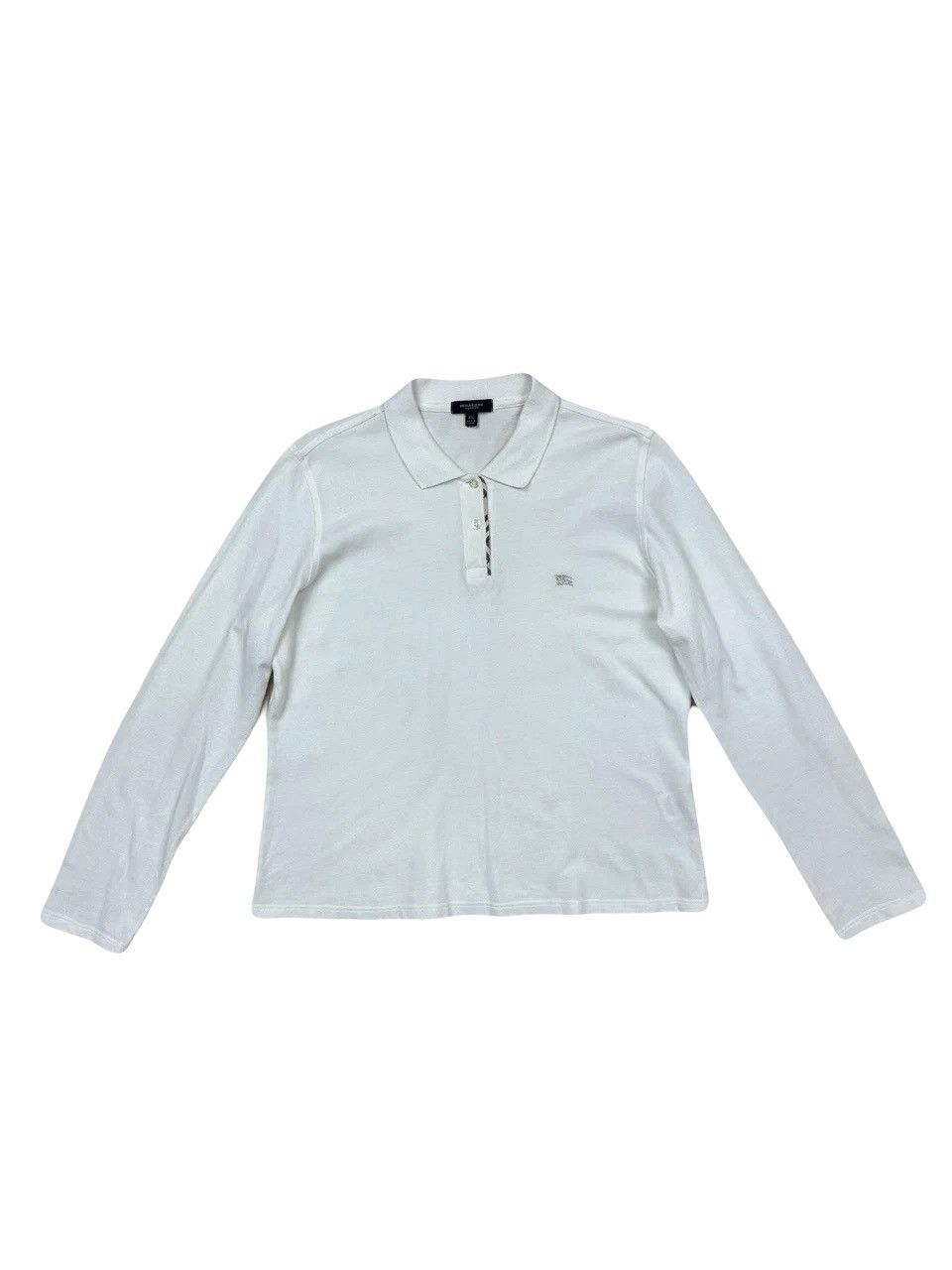 Burberry Burberry longsleeve vintage golf shirt Size US S / EU 44-46 / 1 - 1 Thumbnail