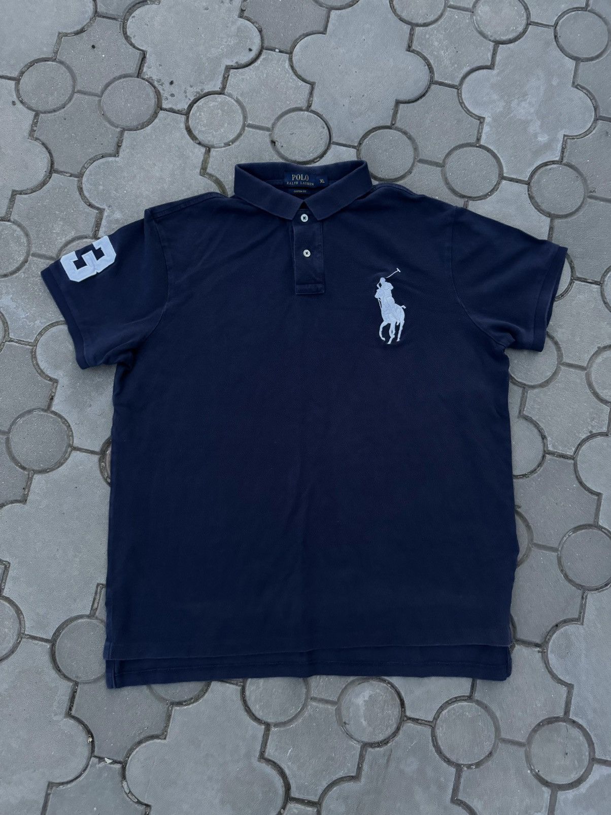 Polo Ralph Lauren × Ralph Lauren × Vintage Vintage Polo Ralph Lauren Pony Big Logo Polo Y2K USA Size US XL / EU 56 / 4 - 1 Thumbnail