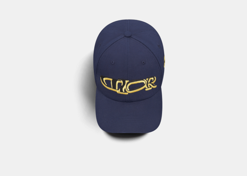 Dior o1w1db11025 443C90 Size : OS / Hat / Cap in Navy Blue Size ONE SIZE - 4 Thumbnail